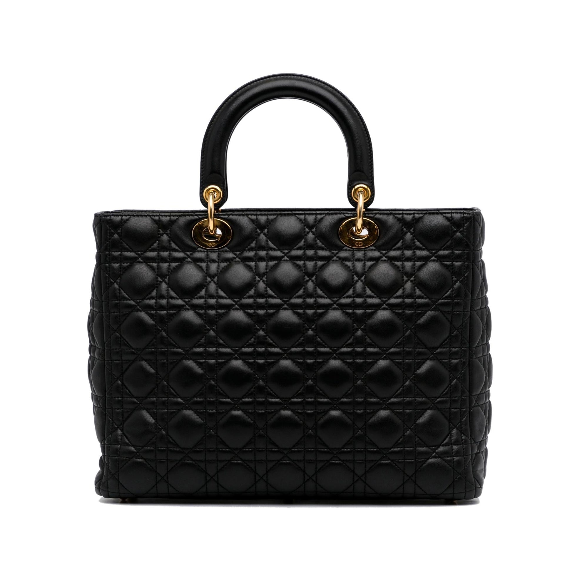 Dior Cannage Lady Shg O7Kgjy Tote Bag Large
