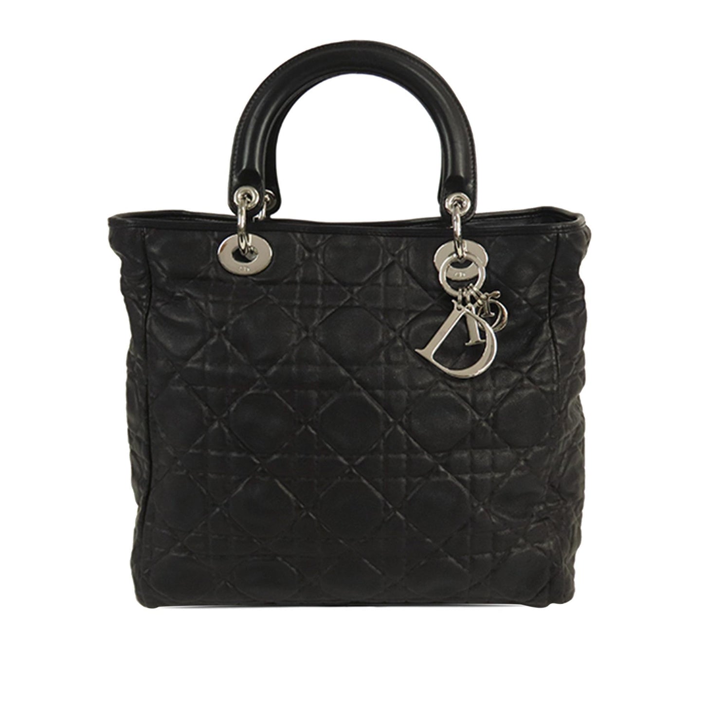 Dior Cannage Soft Lady Shg Xmoeea Tote Bag Large