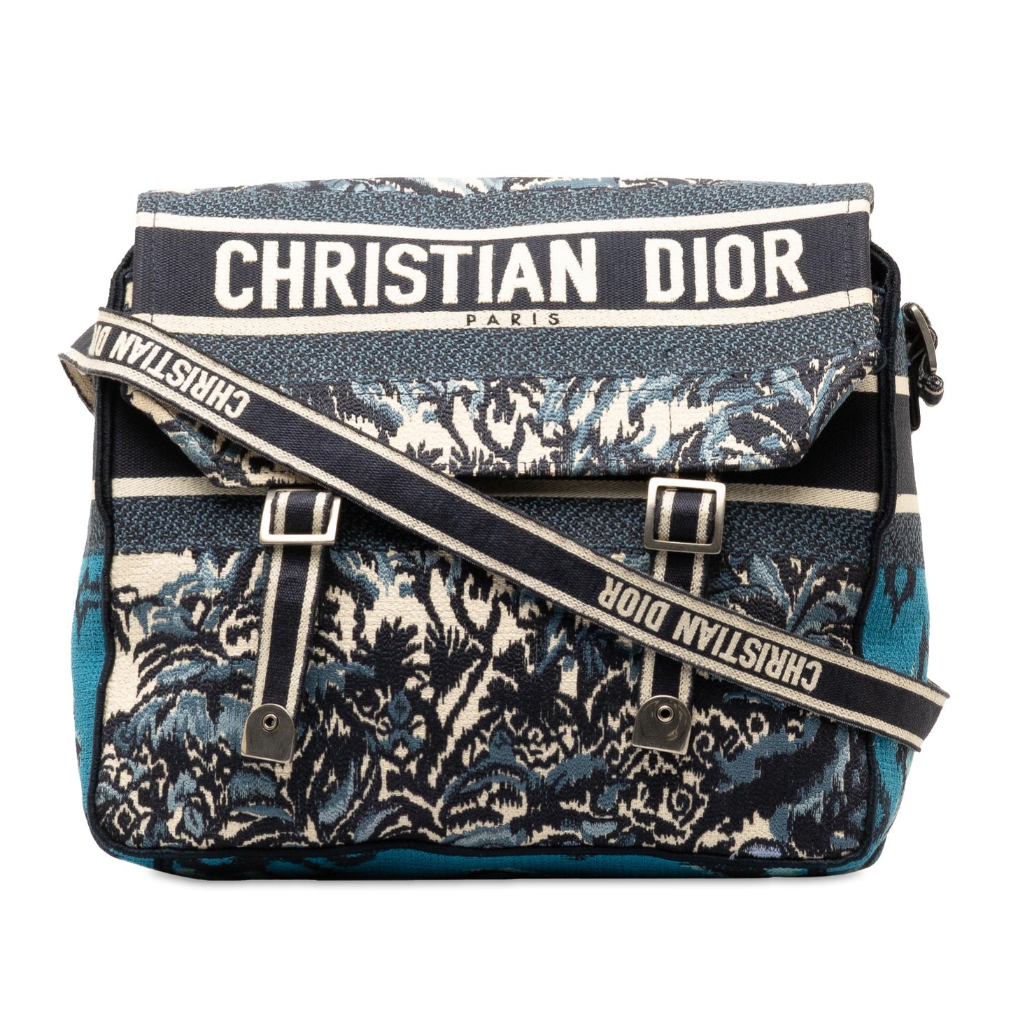 Dior Palm Tree camp Messenger Bag Shg D6Ob9L Large Embroidered Crossbody Bag