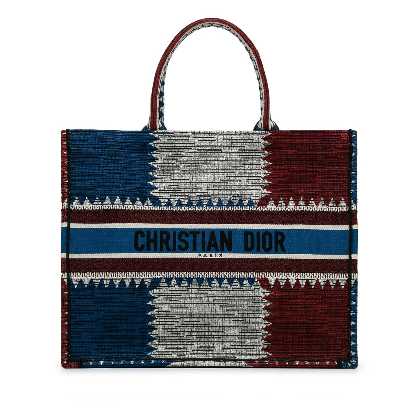 Dior French Flag Book Tote Large Tote Bag Tote Shg Agkdvj