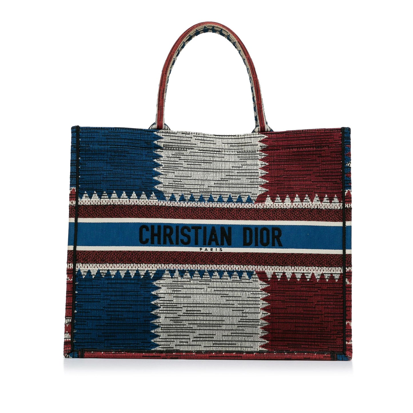 Dior French Flag Book Tote Large Tote Bag Book Tote 6