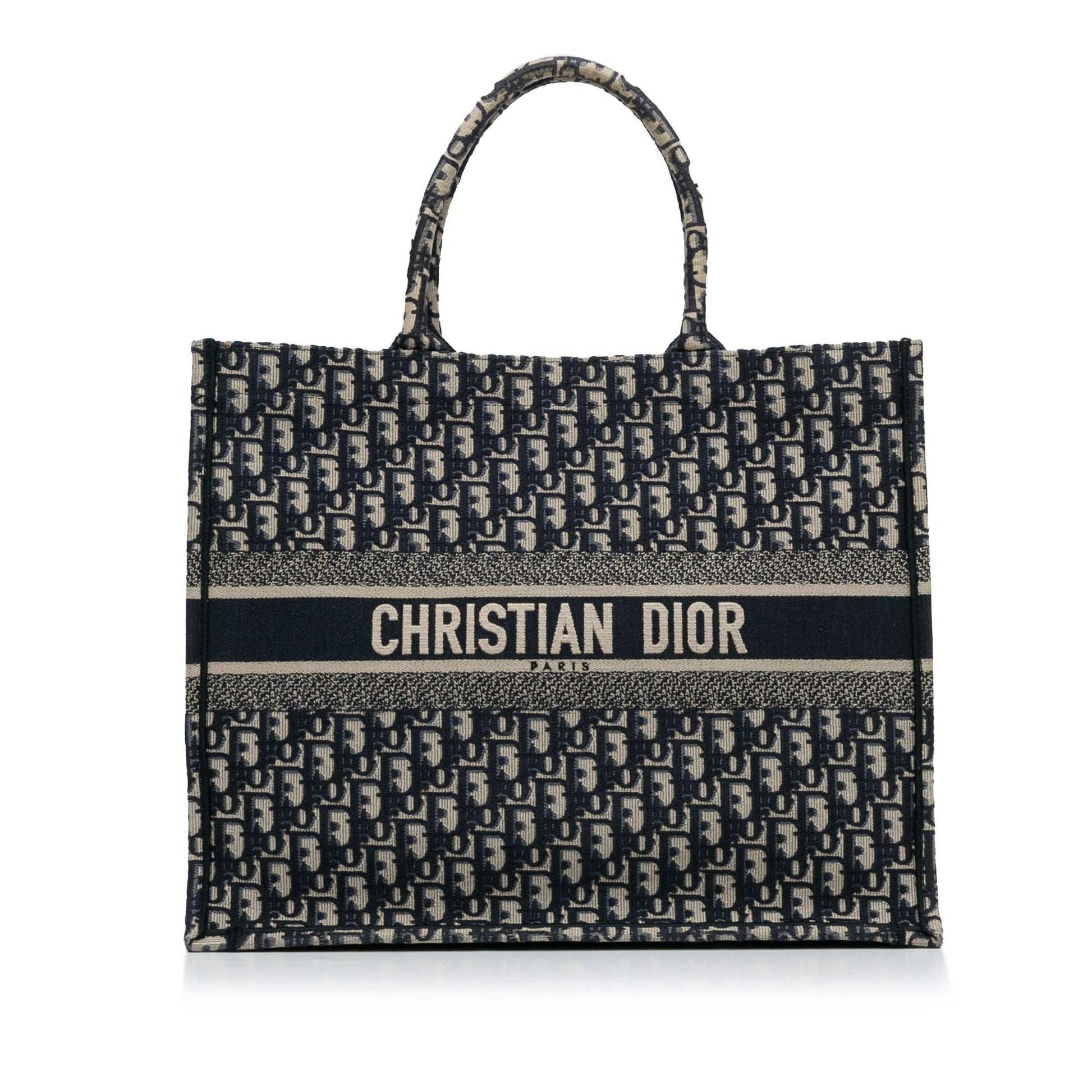 Dior Oblique Book Tote Shg Jlrrkn Large Tote Bag