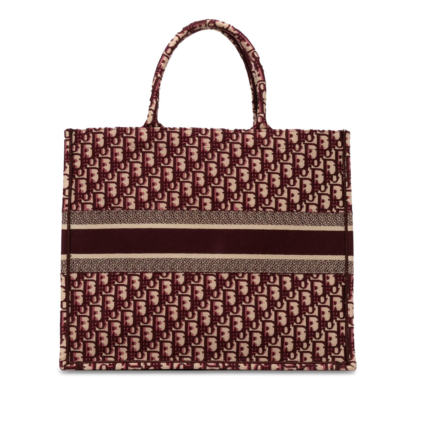Dior Oblique Book Tote Shg Orll3F Large Tote Bag