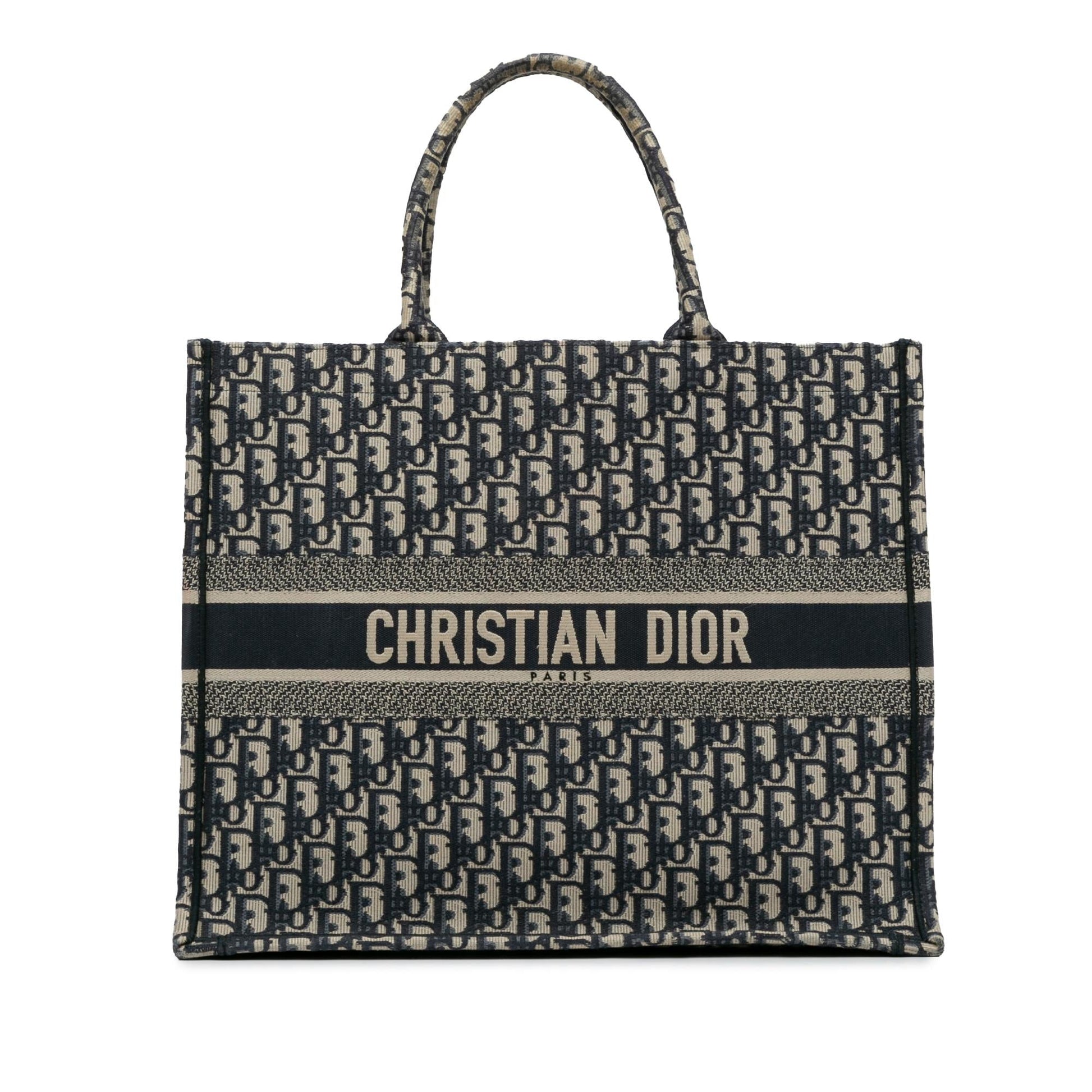 Dior Oblique Book Tote Shg Ethxru Large Tote Bag