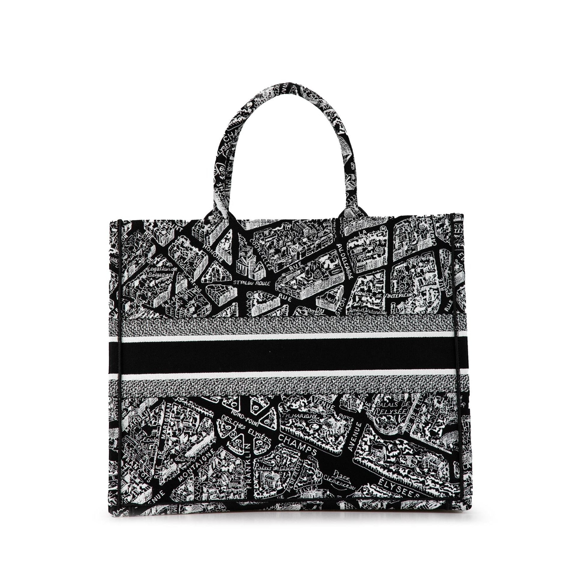 Dior Plan De Paris Book Tote Shg 3Mpguc Large Tote Bag
