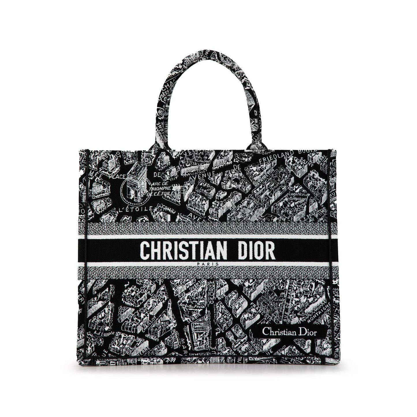 Dior Plan De Paris Book Tote Shg 3Mpguc Large Tote Bag