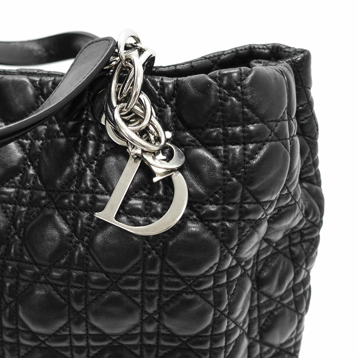 Dior Soft Shopper Tote Handbag Large Tote Bag