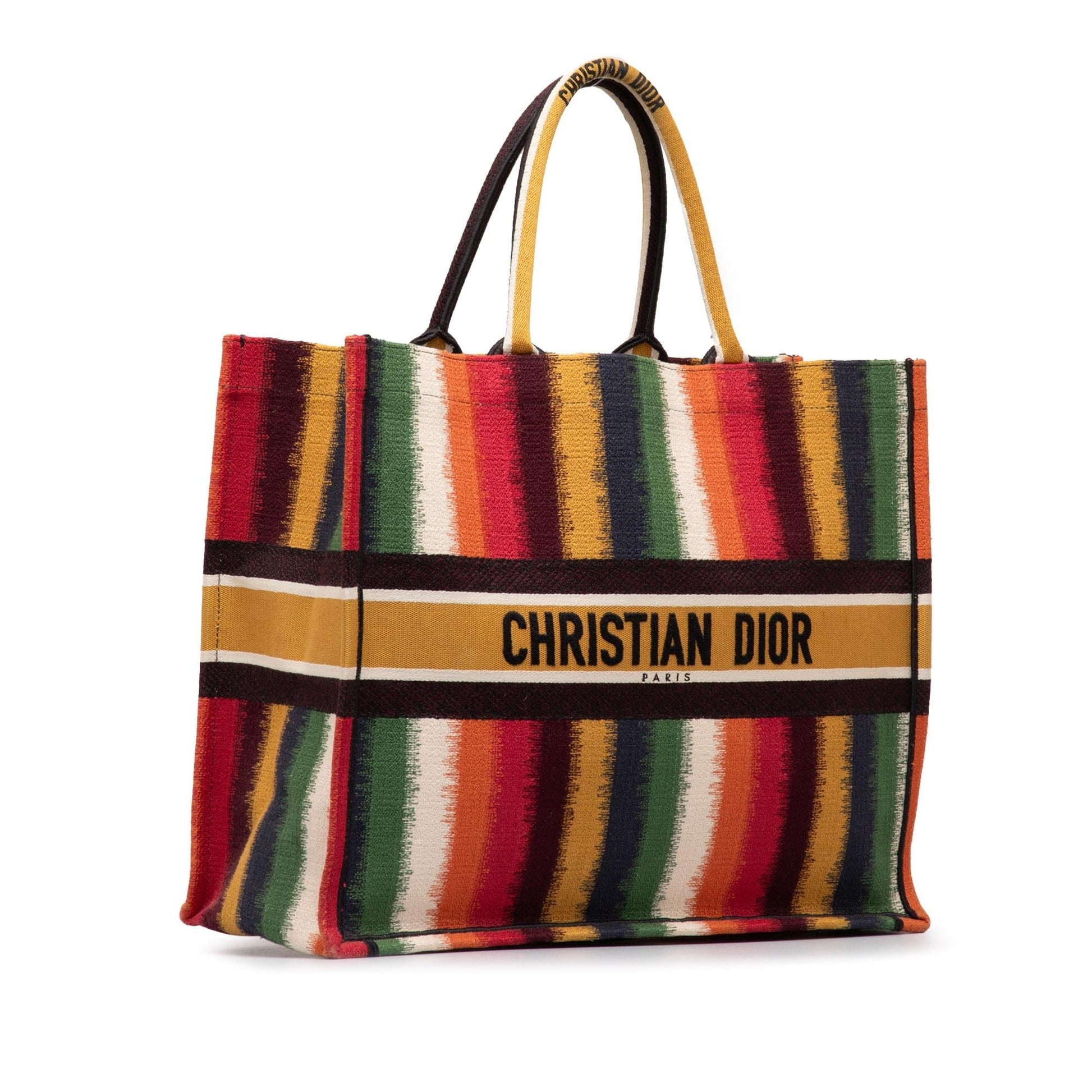 Dior Striped Book Tote Shg Ngzr4Y Large Tote Bag