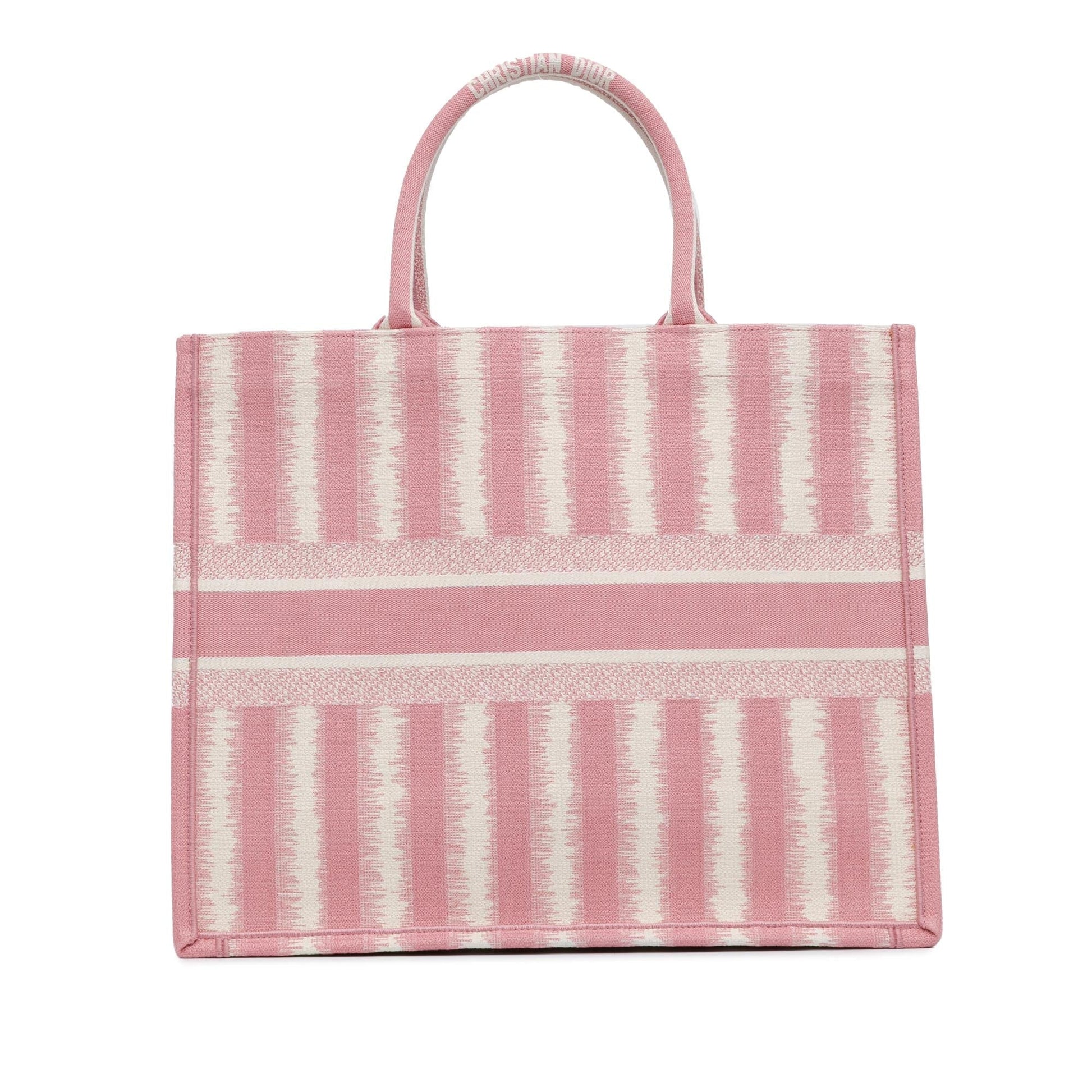 Dior Striped Book Tote Large Tote Bag Book Tote 3