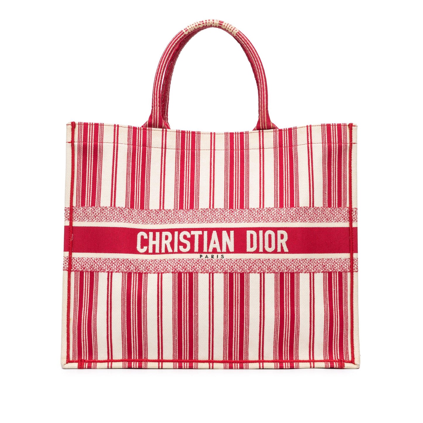 Dior Striped Book Tote Large Tote Bag Book Tote 6