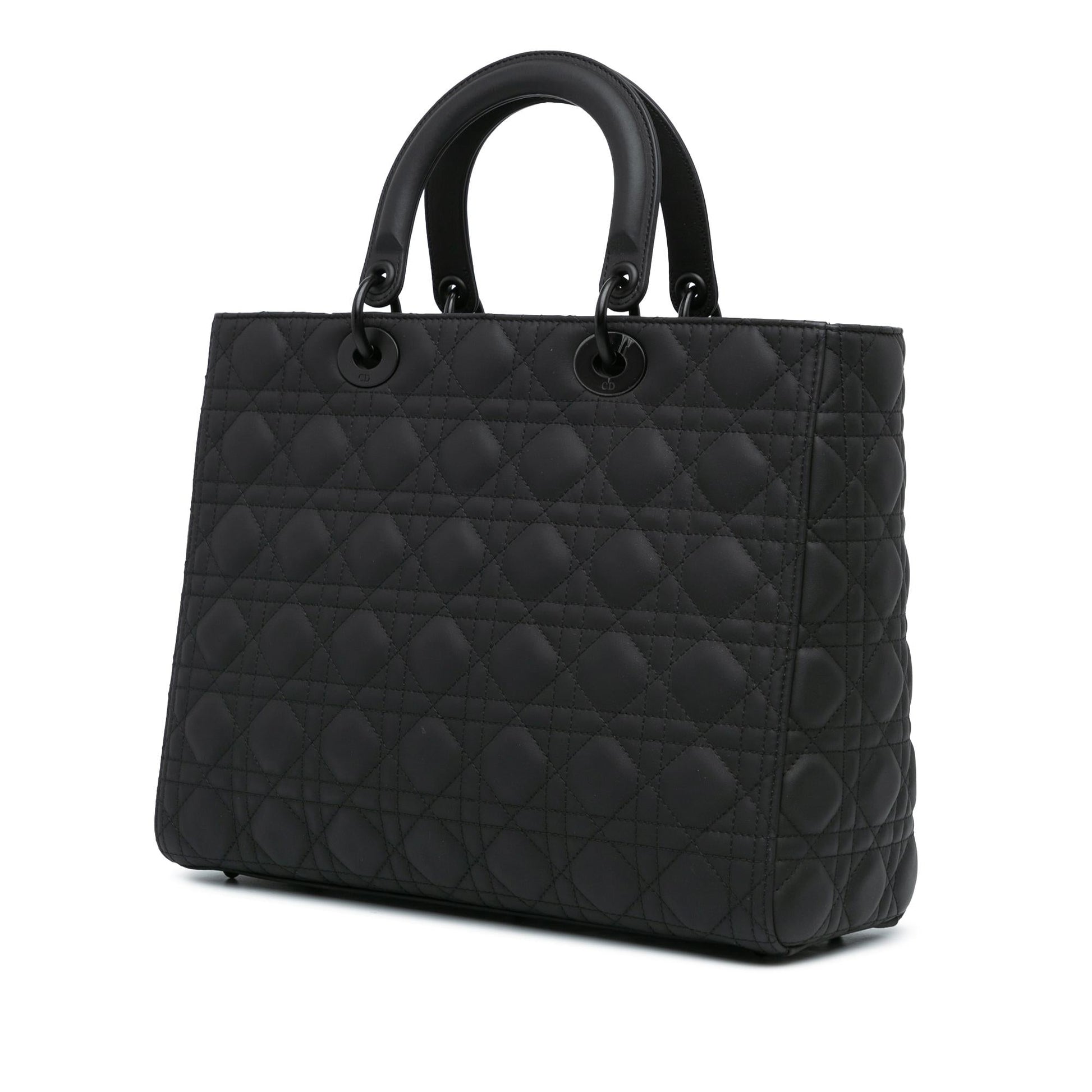 Dior Ultra Matte Calfskin Cannage Lady Shg Mtgd6Q Satchel Large Satchel Bag