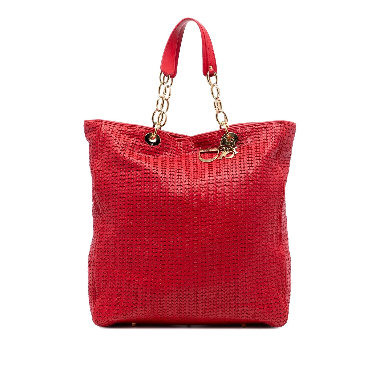 Dior Lady Soft Shopping Tote Lambskin Large Woven Tote Bag Shopping Tote 2
