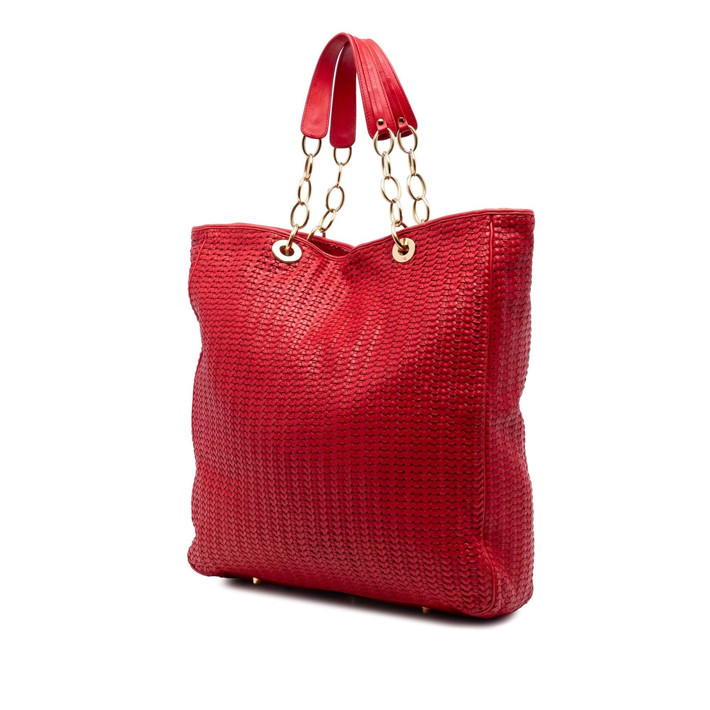 Dior Lady Soft Shopping Tote Lambskin Large Woven Tote Bag Shopping Tote 2