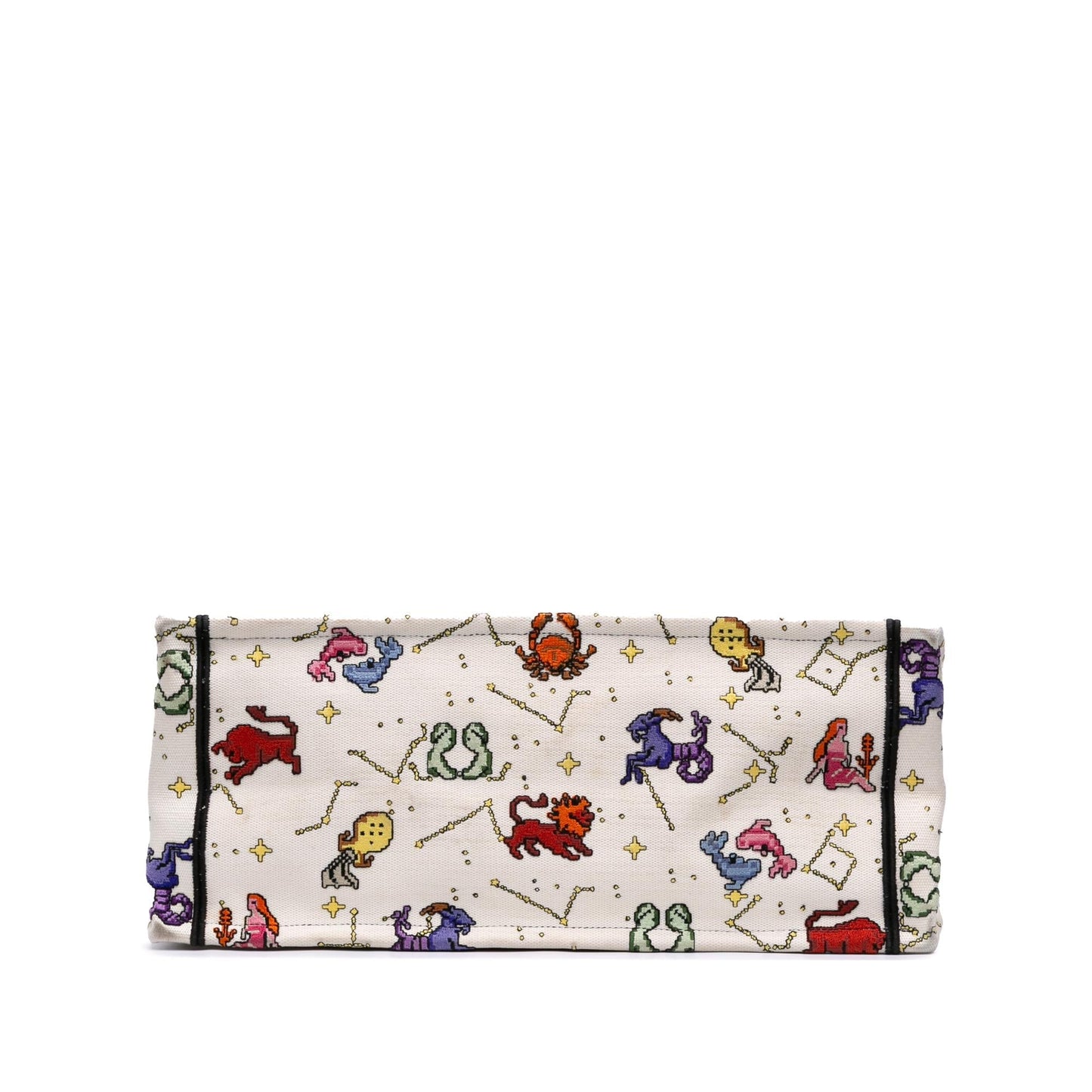 Dior Zodiac Pixel Zodiac Book Tote Large Tote Bag