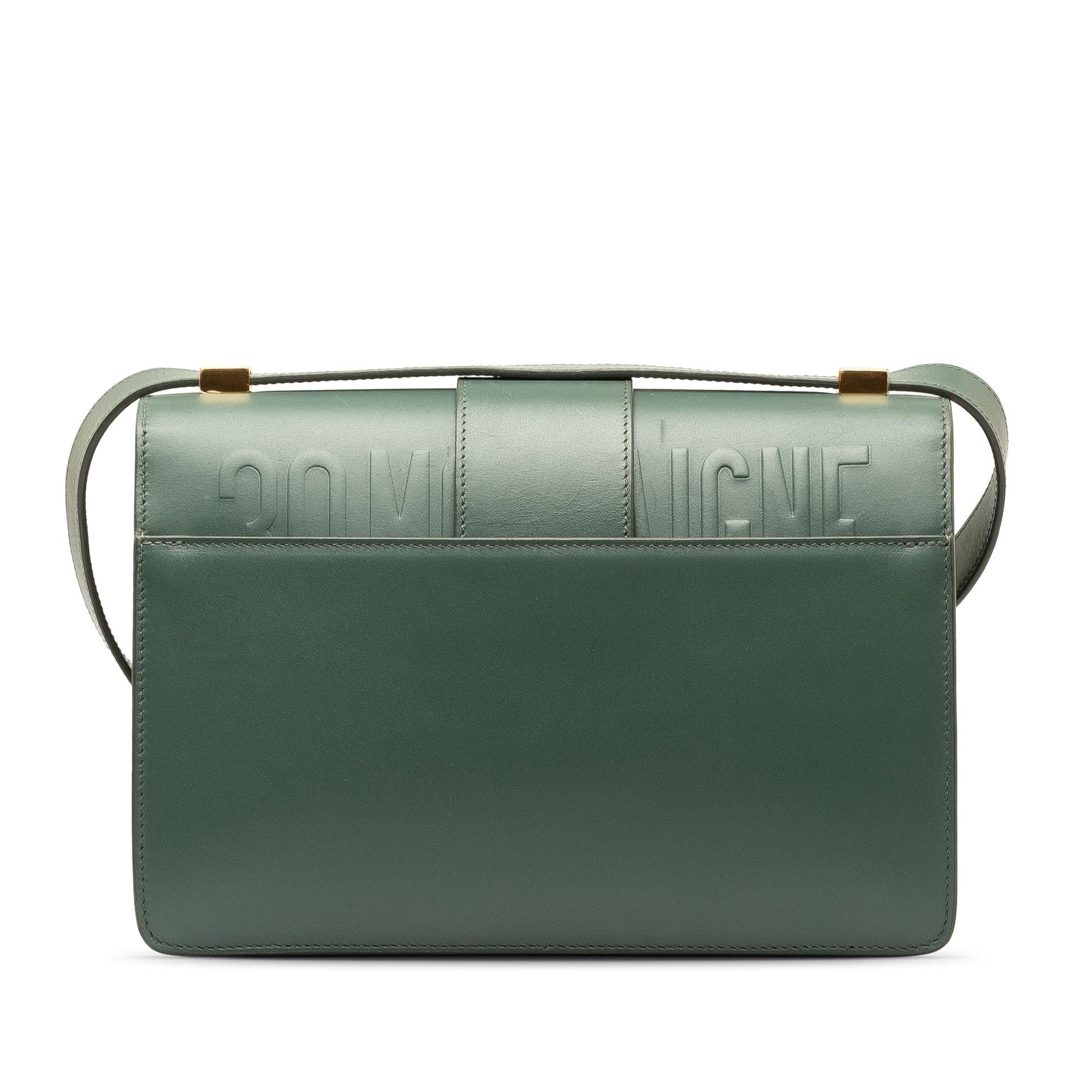 Dior Montaigne Bag Shg 0Inonf Leather Flap Crossbody Bag
