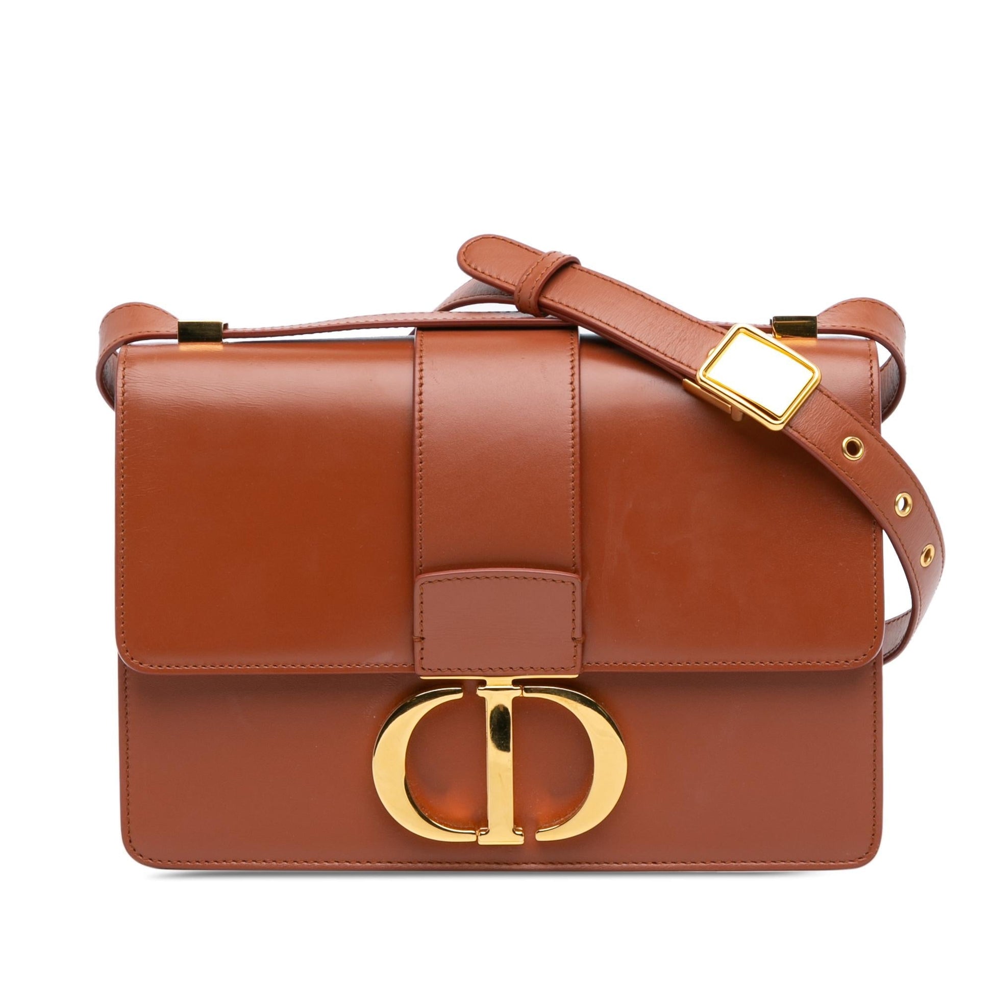 Dior Montaigne Shg Ybc55L Crossbody Bag Leather Flap