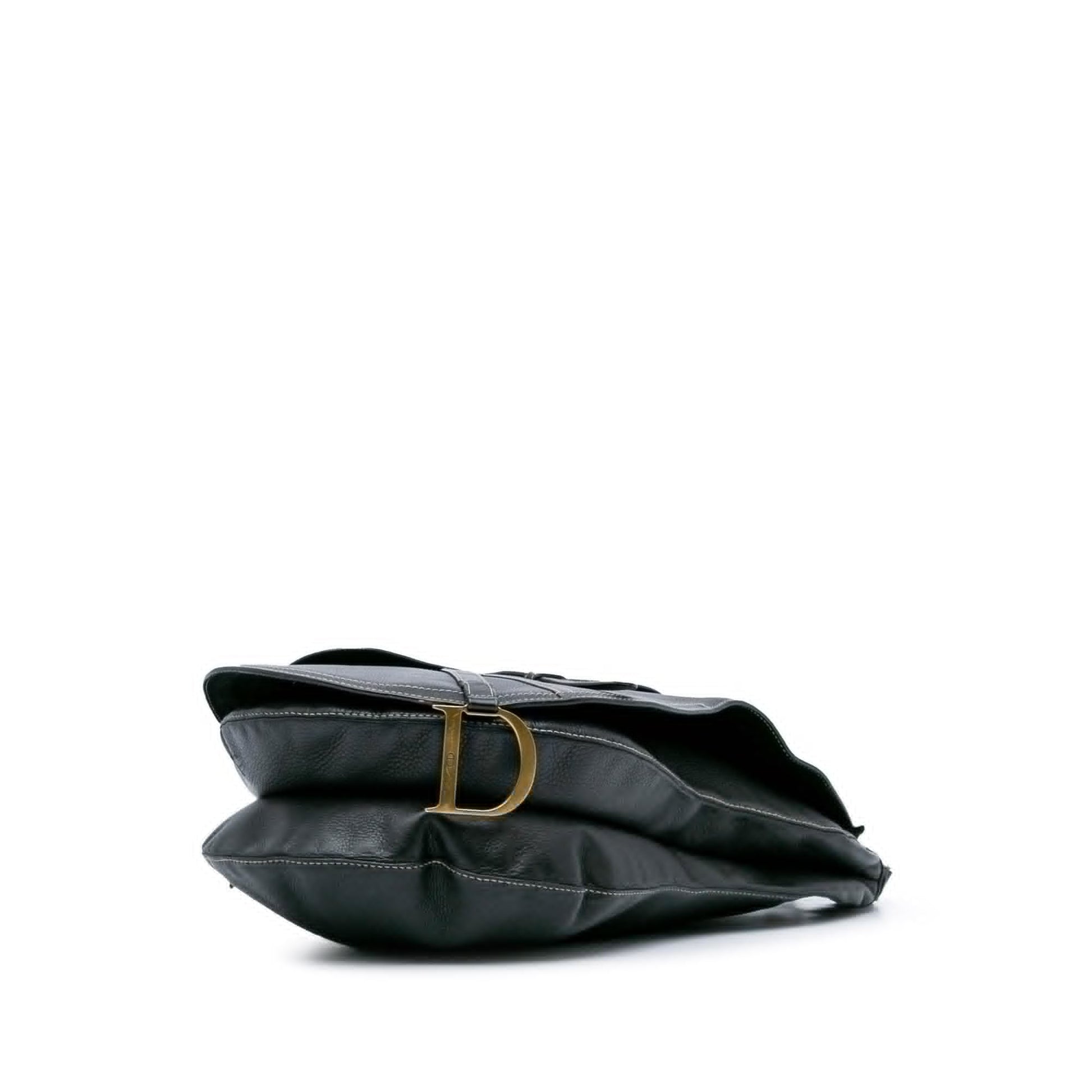 Dior Baudrier Saddle Bag Leather Crossbody Bag