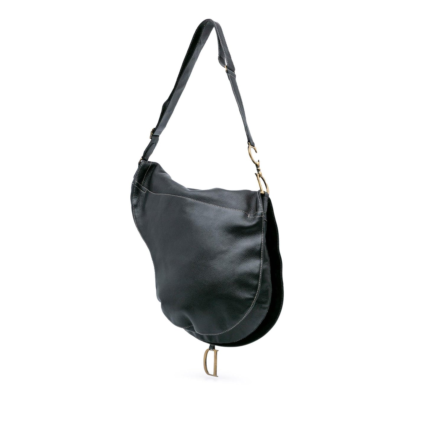 Dior Baudrier Saddle Bag Leather Crossbody Bag