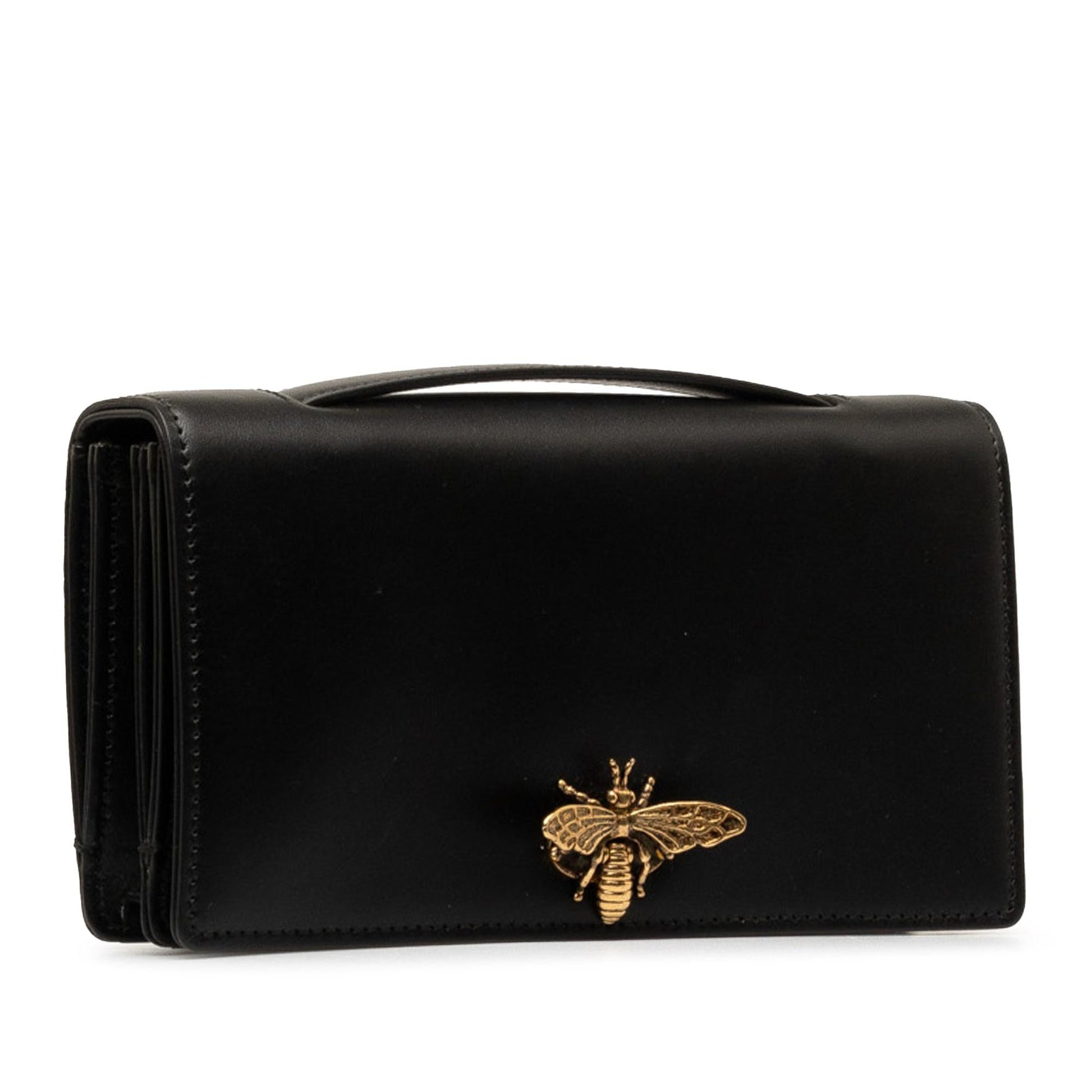Dior Bee Clutch Shg Z1S8Ed Leather Clutch Bag