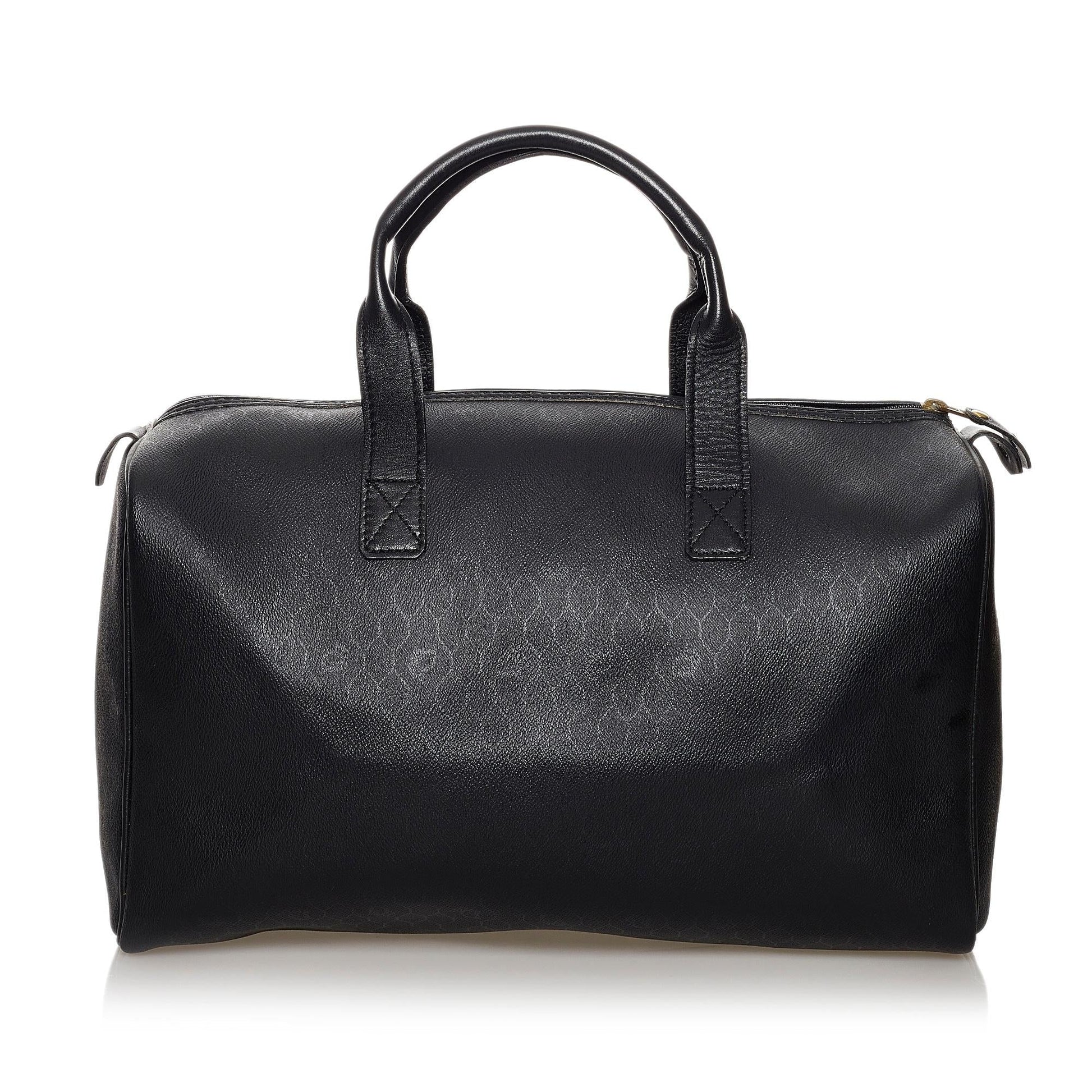 Dior Boston Bag Shg Leather Satchel Bag