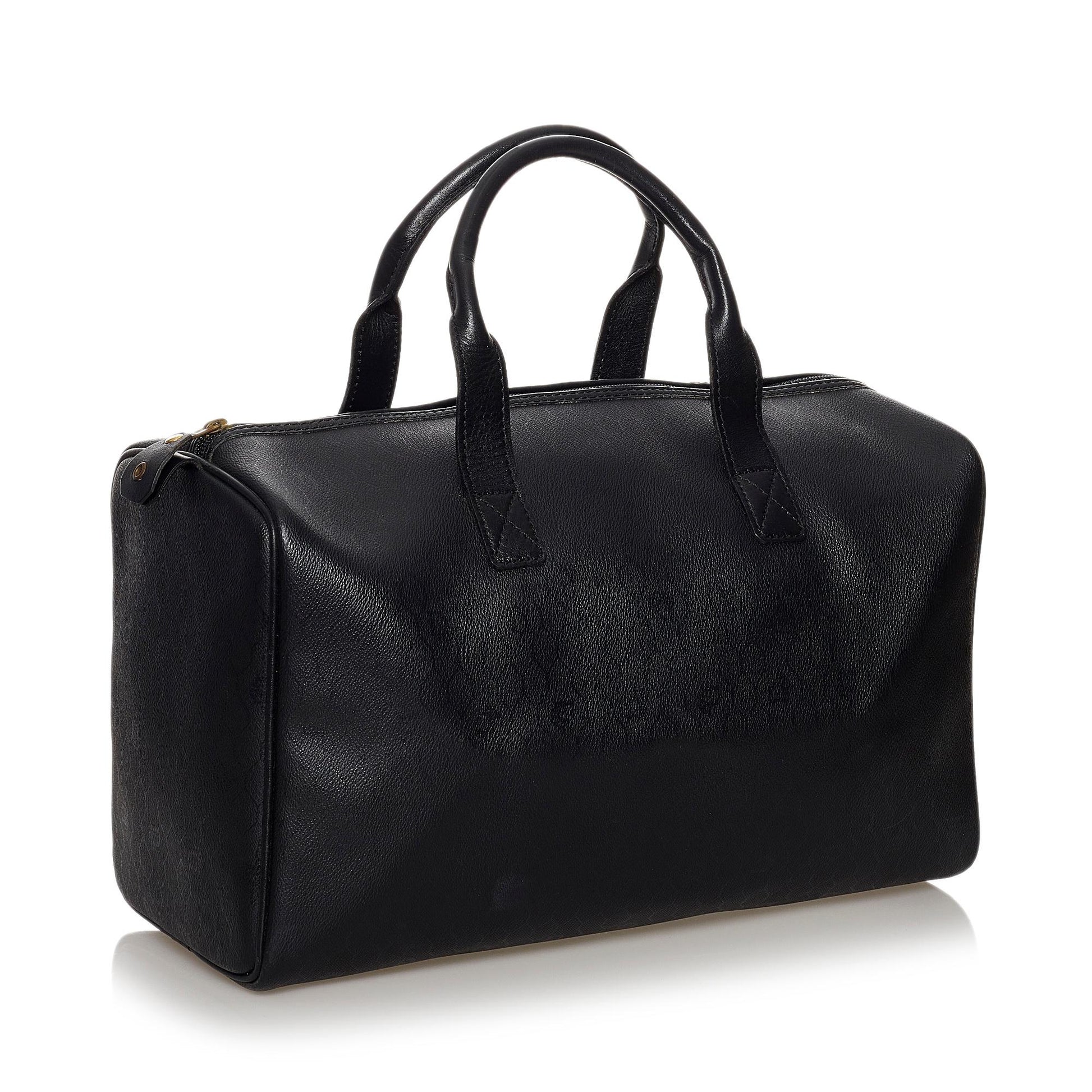 Dior Boston Bag Shg Leather Satchel Bag