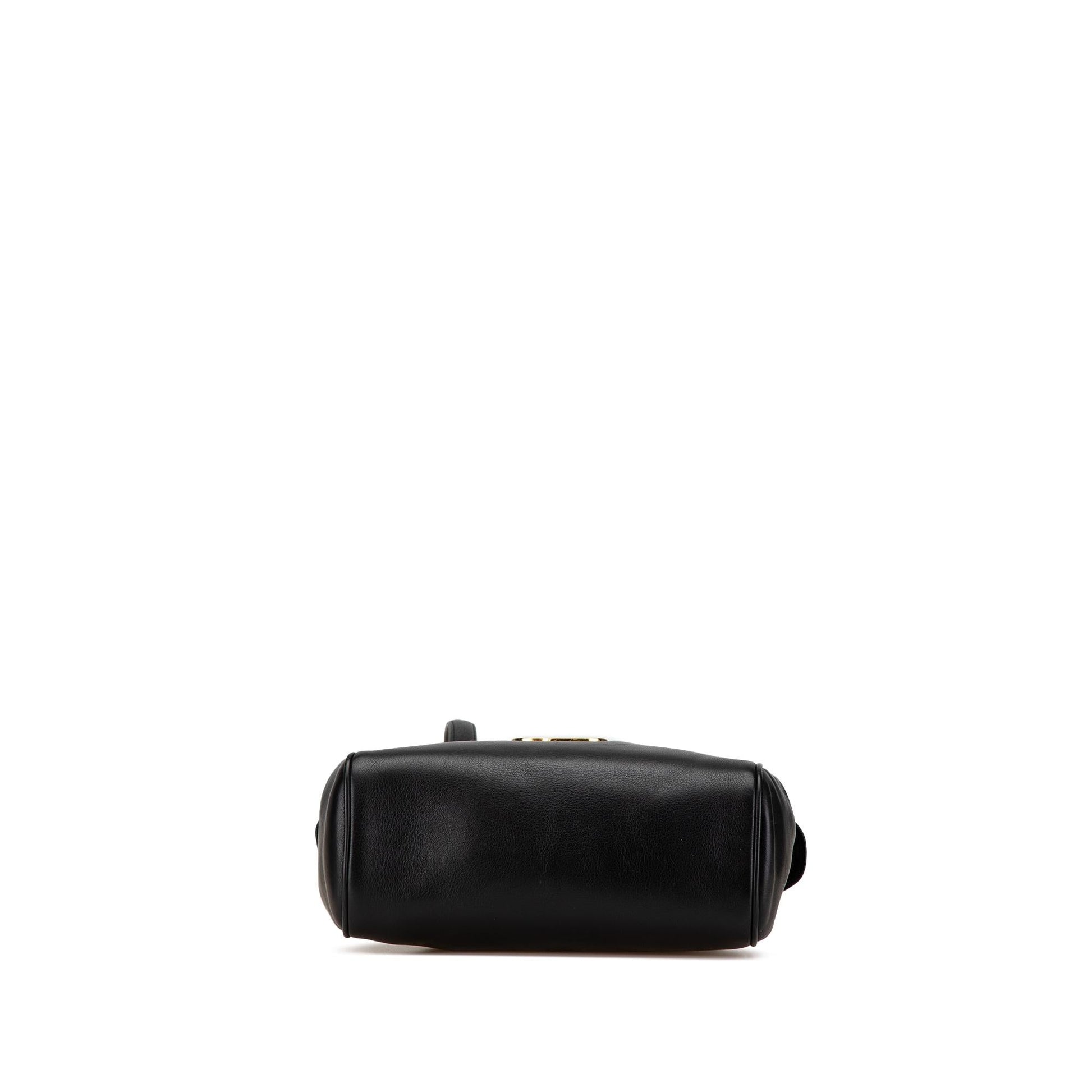 Dior Cd Shoulder Bag Leather Logo