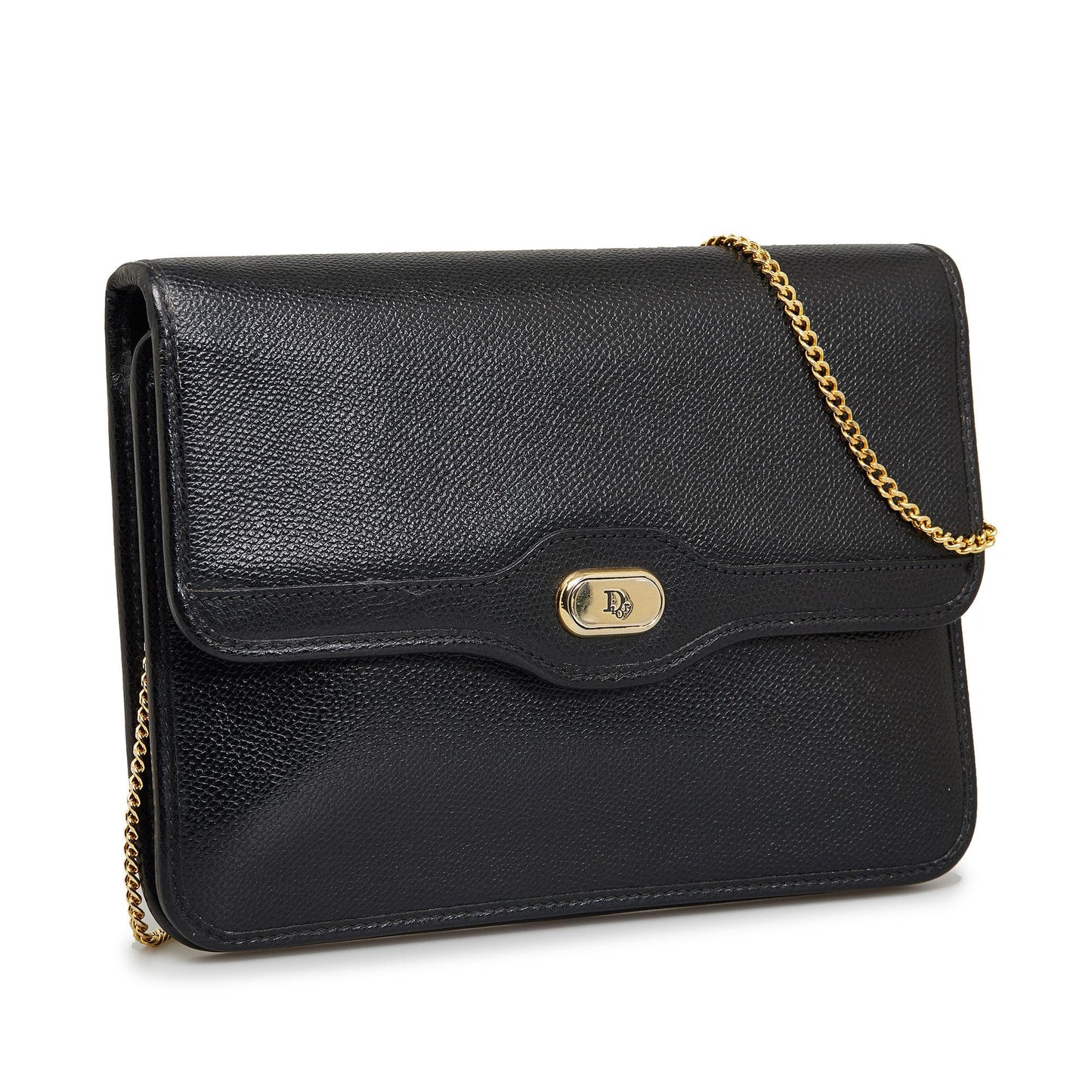 Dior Crossbody Shg 53Vbrr Leather Chain Crossbody Bag