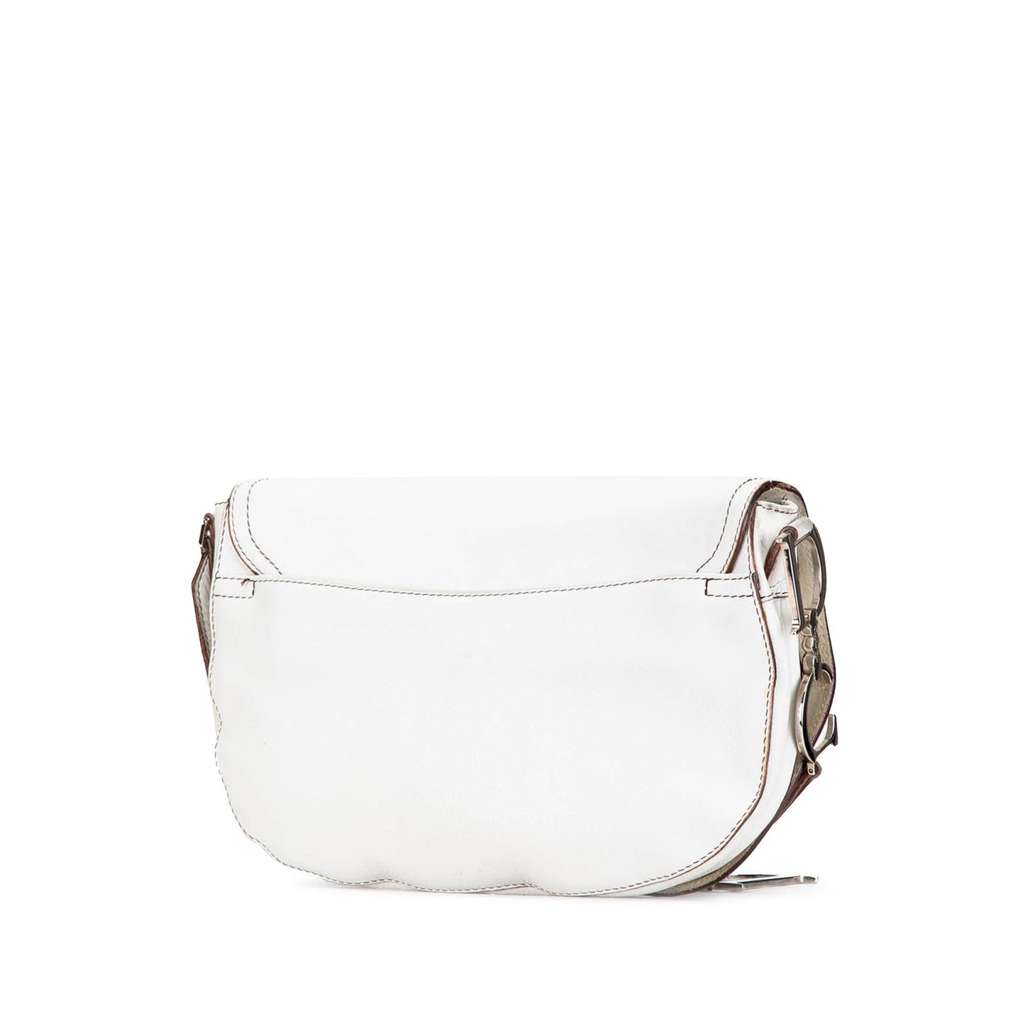 Dior Double Saddle Crossbody Leather Crossbody Bag