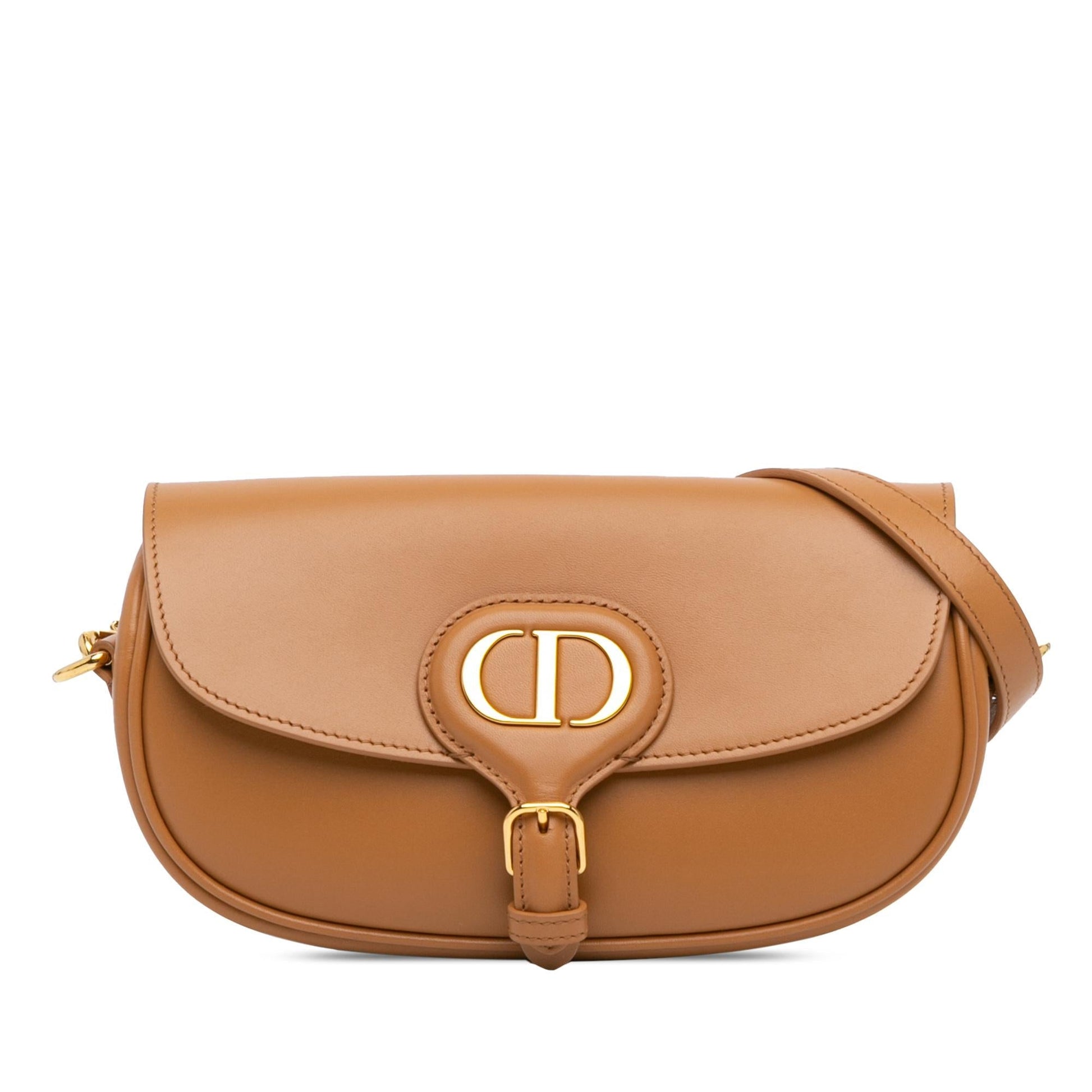 Dior East West Bobby Bag Leather Crossbody Bag