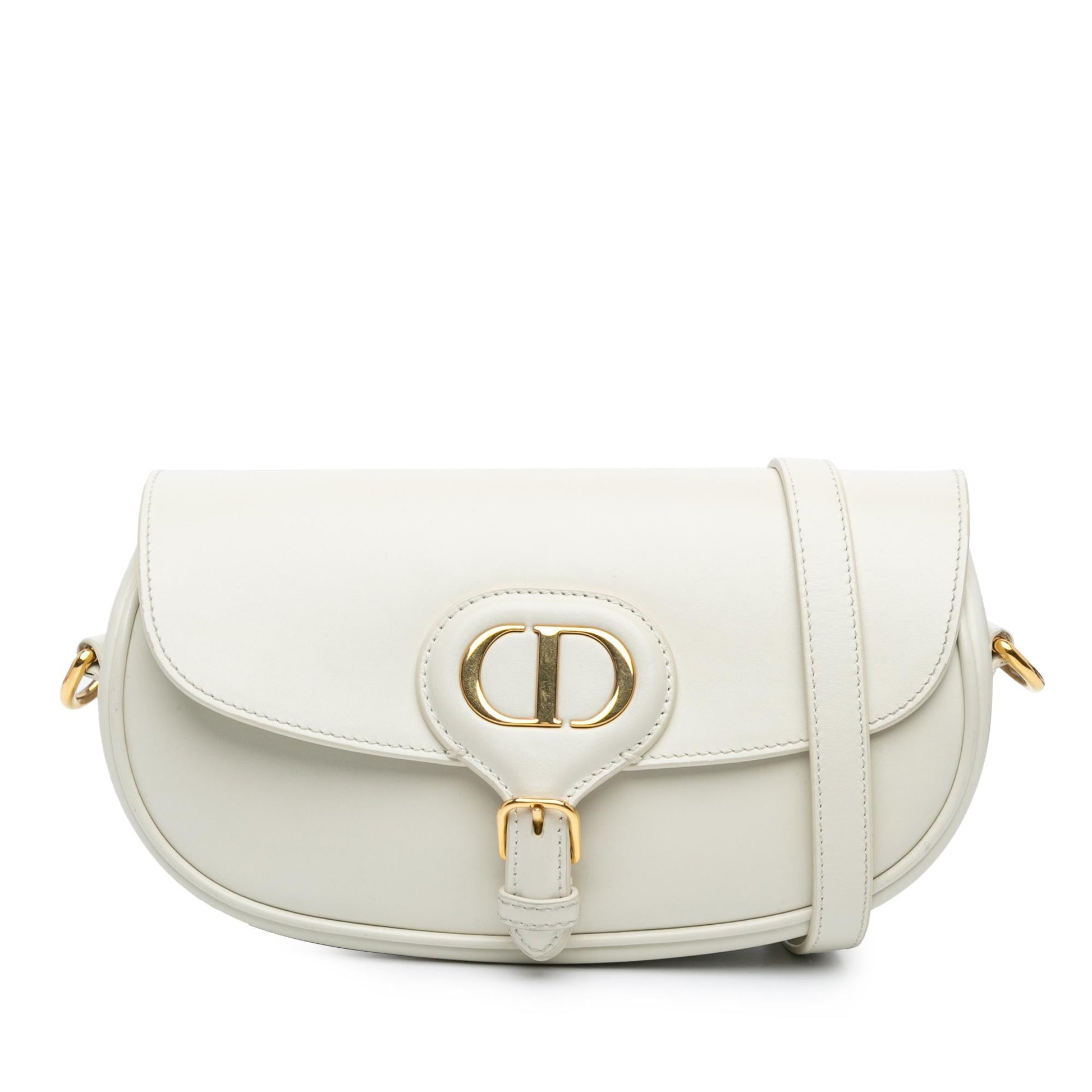 Dior East West Bobby Crossbody Leather Crossbody Bag