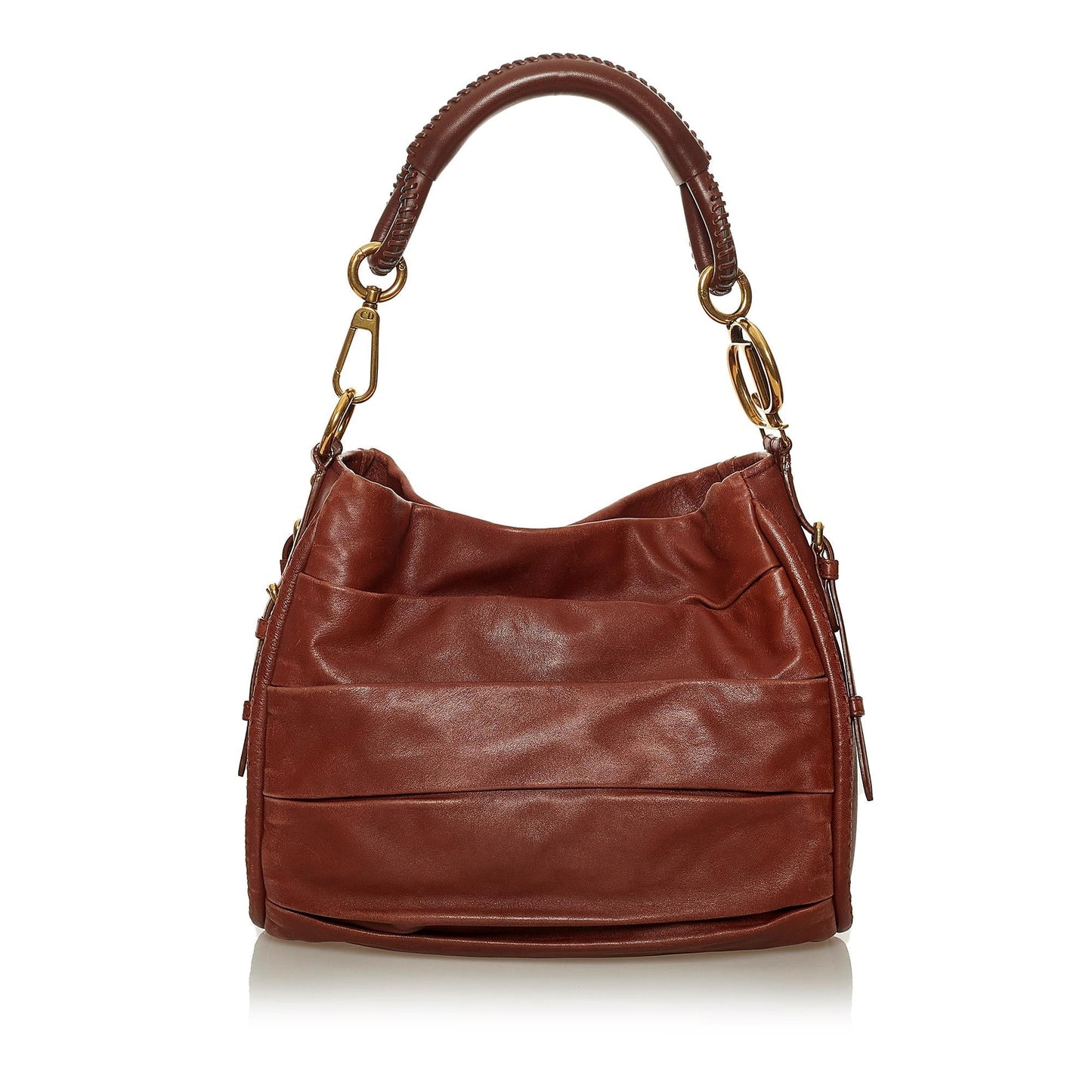 Dior Libertine Hobo Shg Leather Lambskin Shoulder Bag