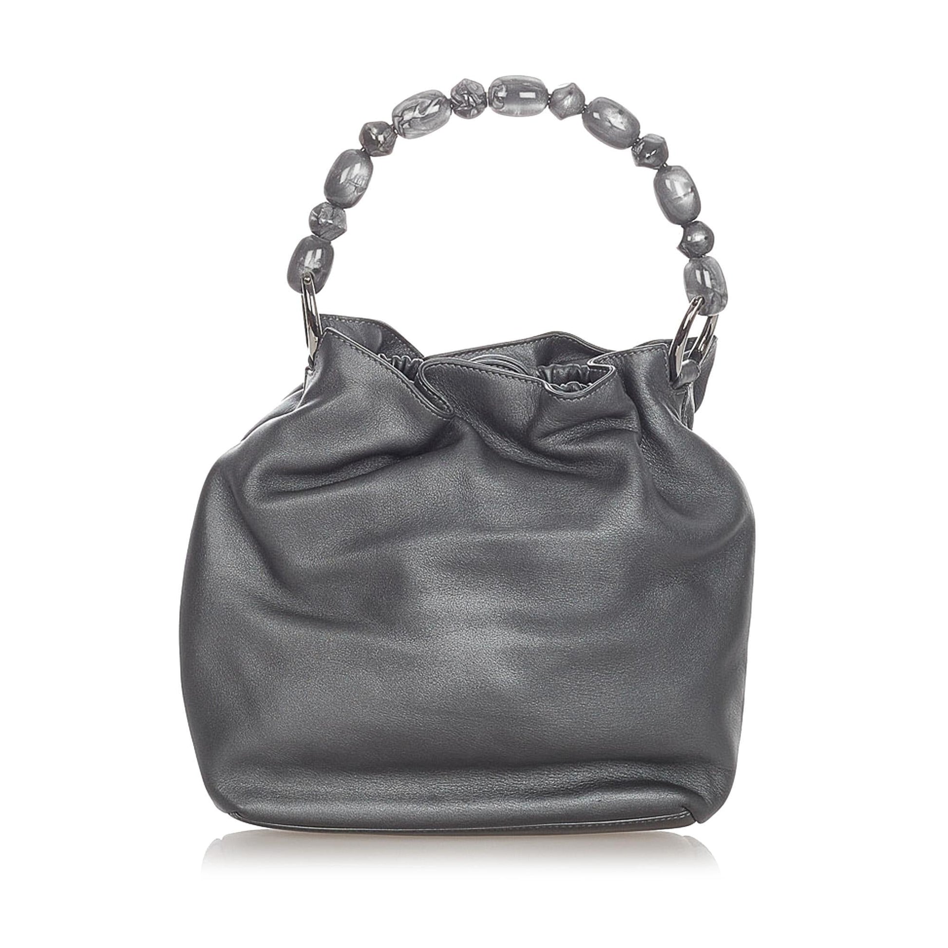 Dior Malice Handbag Shg Leather Satchel Bag