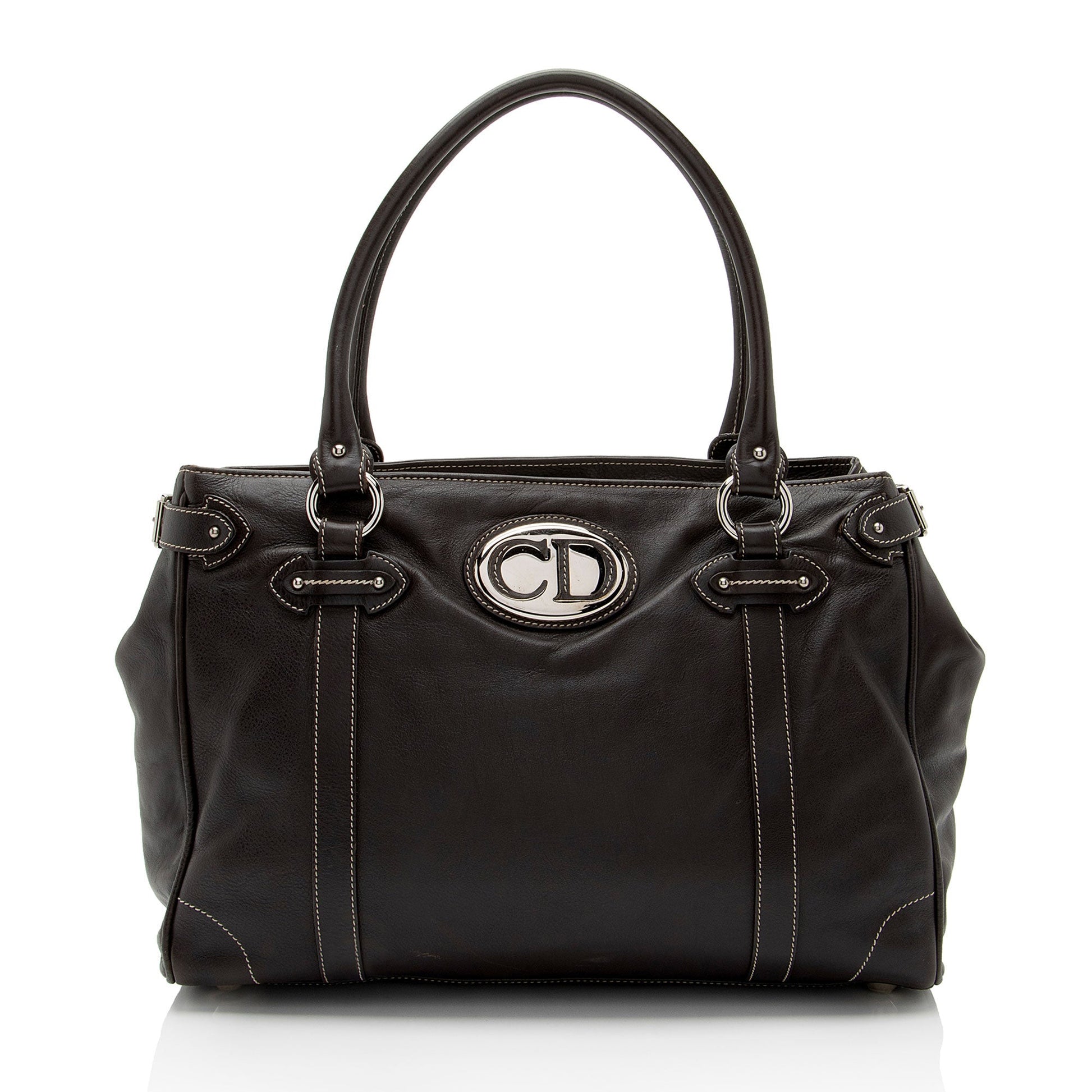 Dior St Germain Satchel Shf Bb8Gdj Leather Medium Satchel Bag