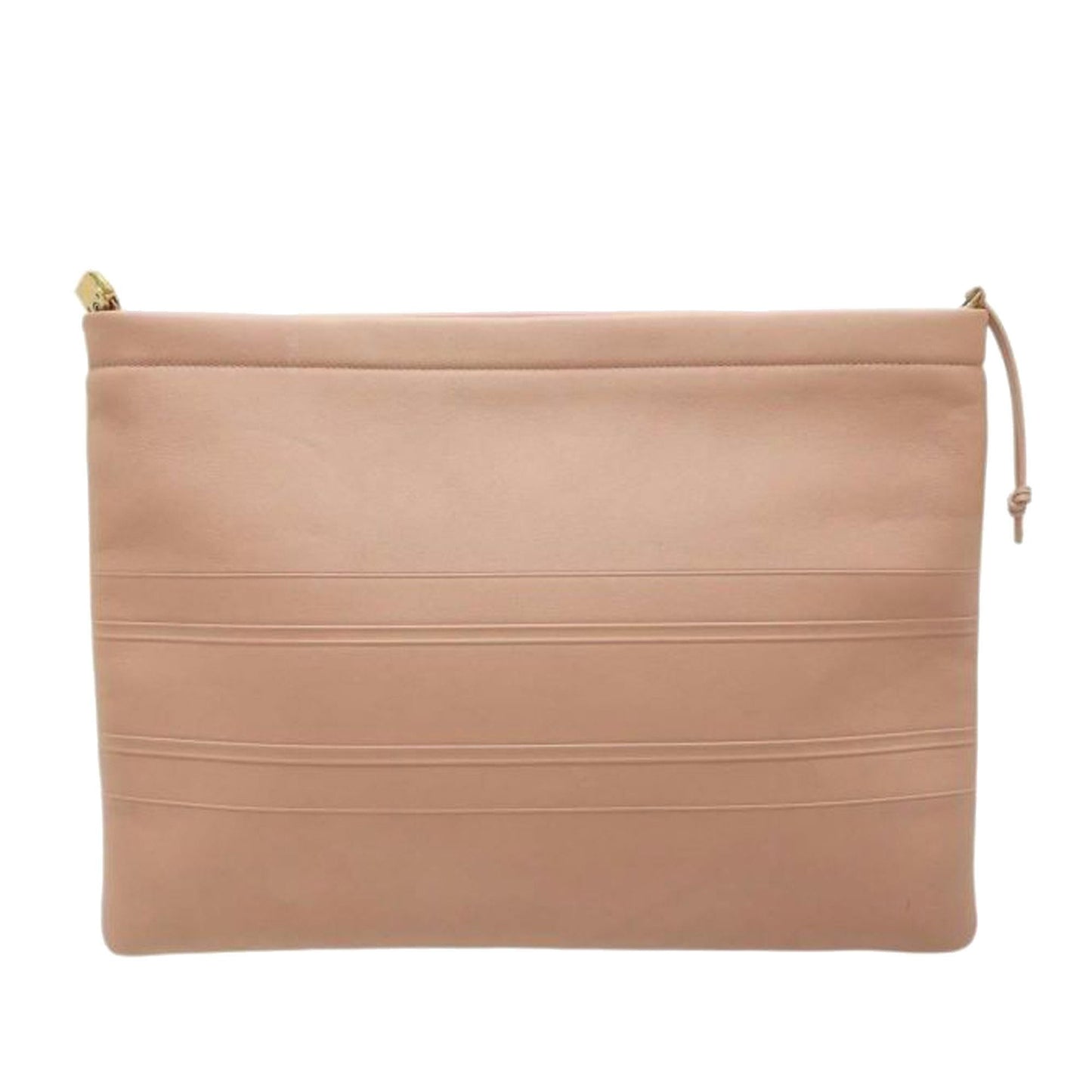 Dior Clutch Shg Leather Logo Clutch Bag