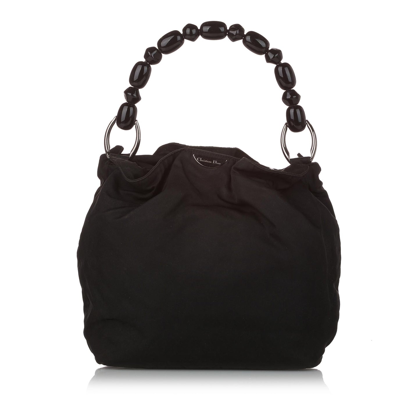 Dior Malice Handbag Shg Nylon Satchel Bag