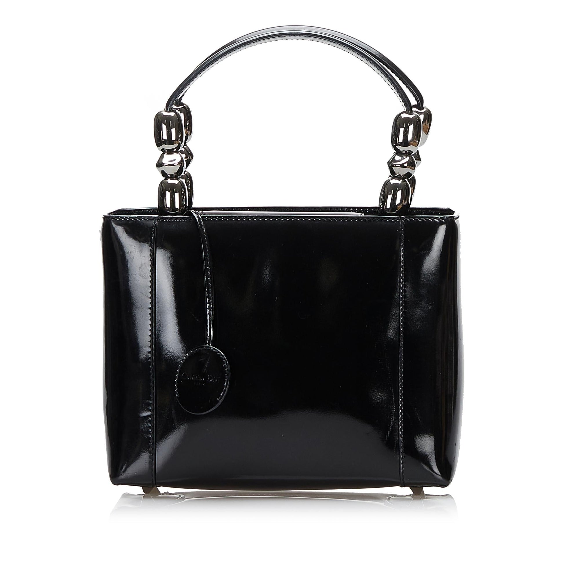 Dior Malice Pearl Handbag Shg Satchel Bag