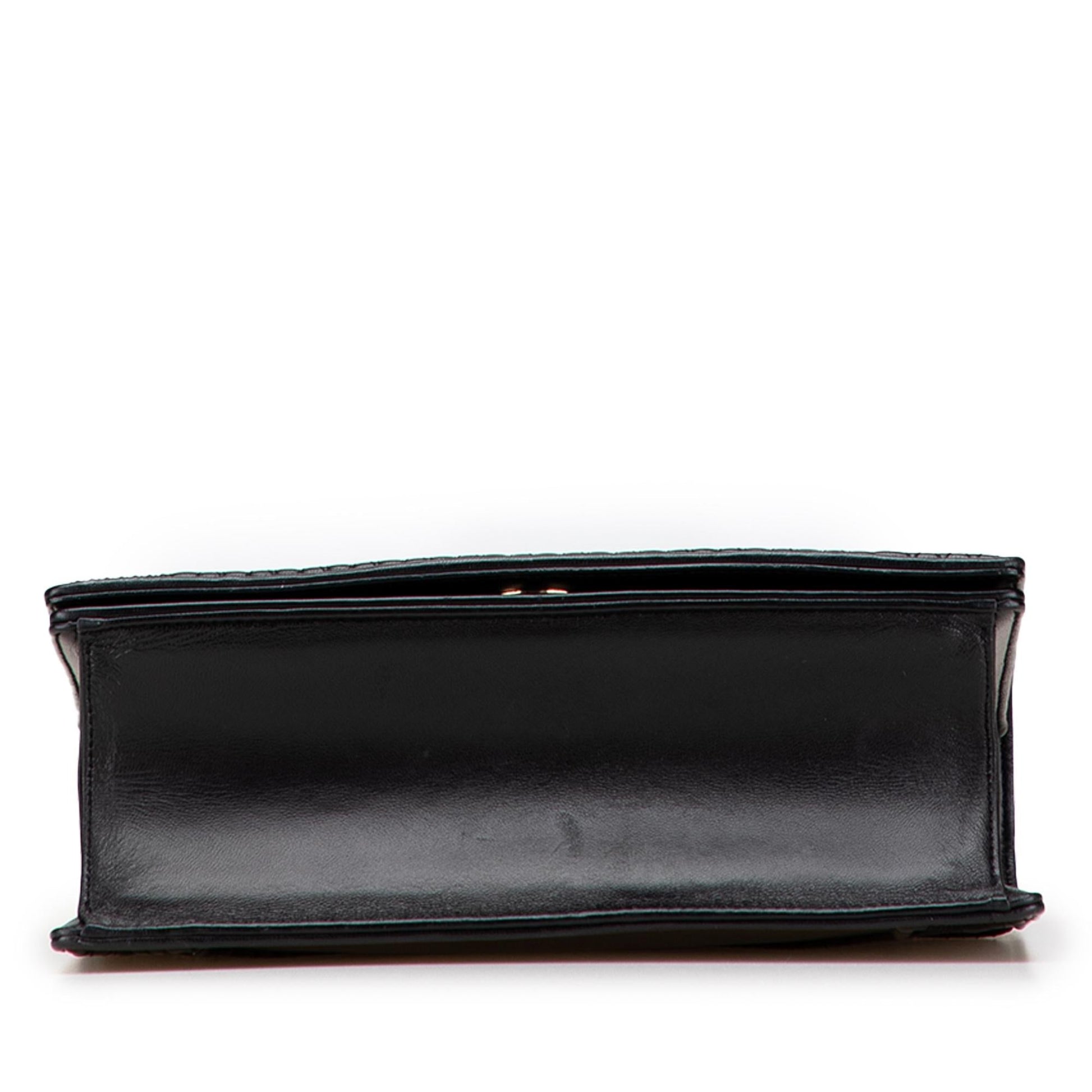 Dior Calfskin Crystal ama Crossbody Bag Medium Embroidered Flap Diorama Flap 2
