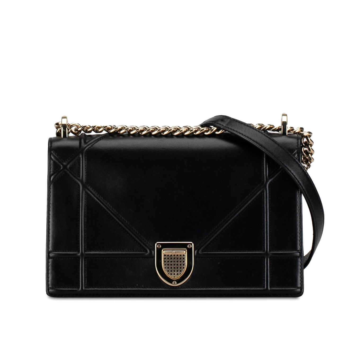 Dior Calfskin ama Shg Gaezfc Crossbody Bag Medium Flap