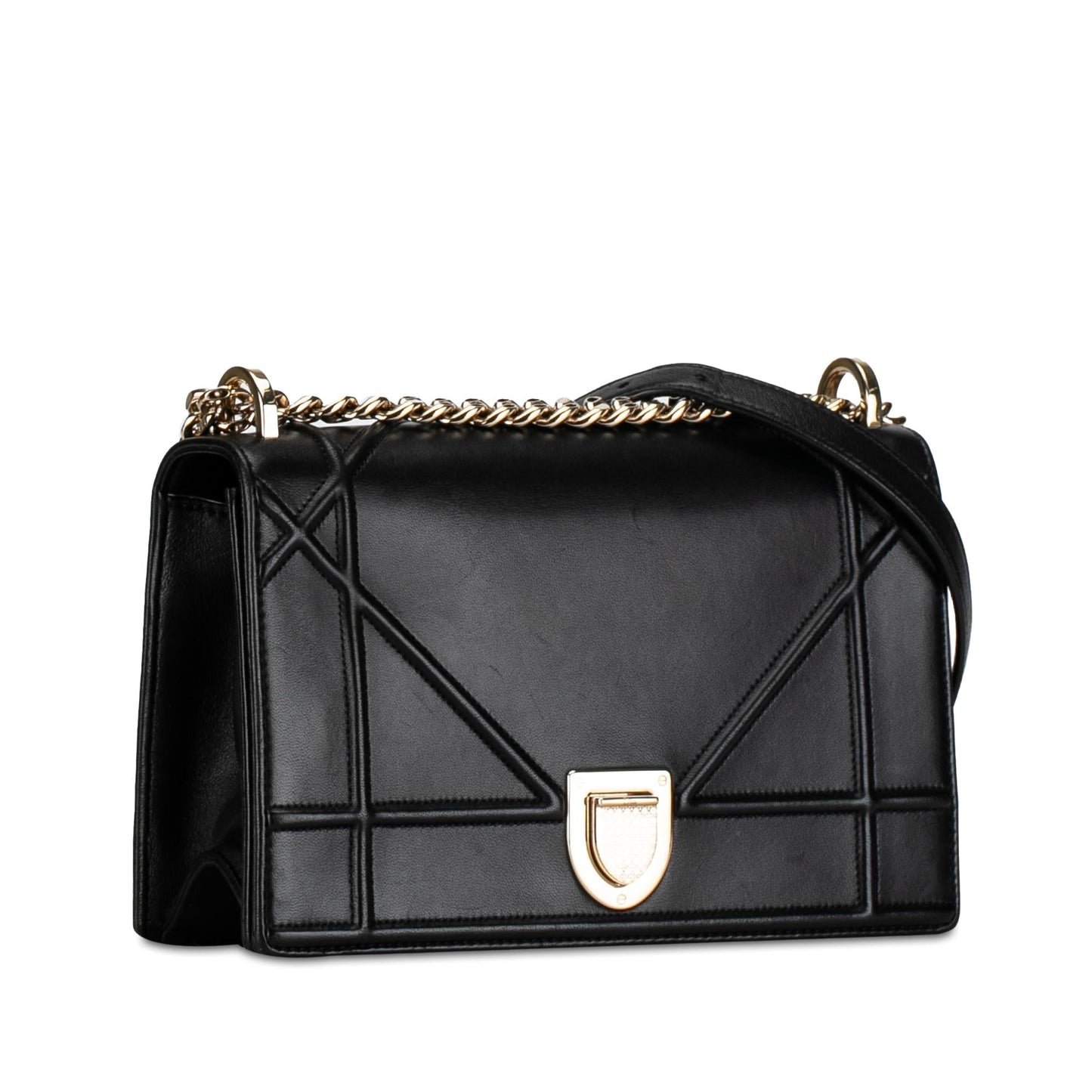 Dior Calfskin ama Shg Gaezfc Crossbody Bag Medium Flap