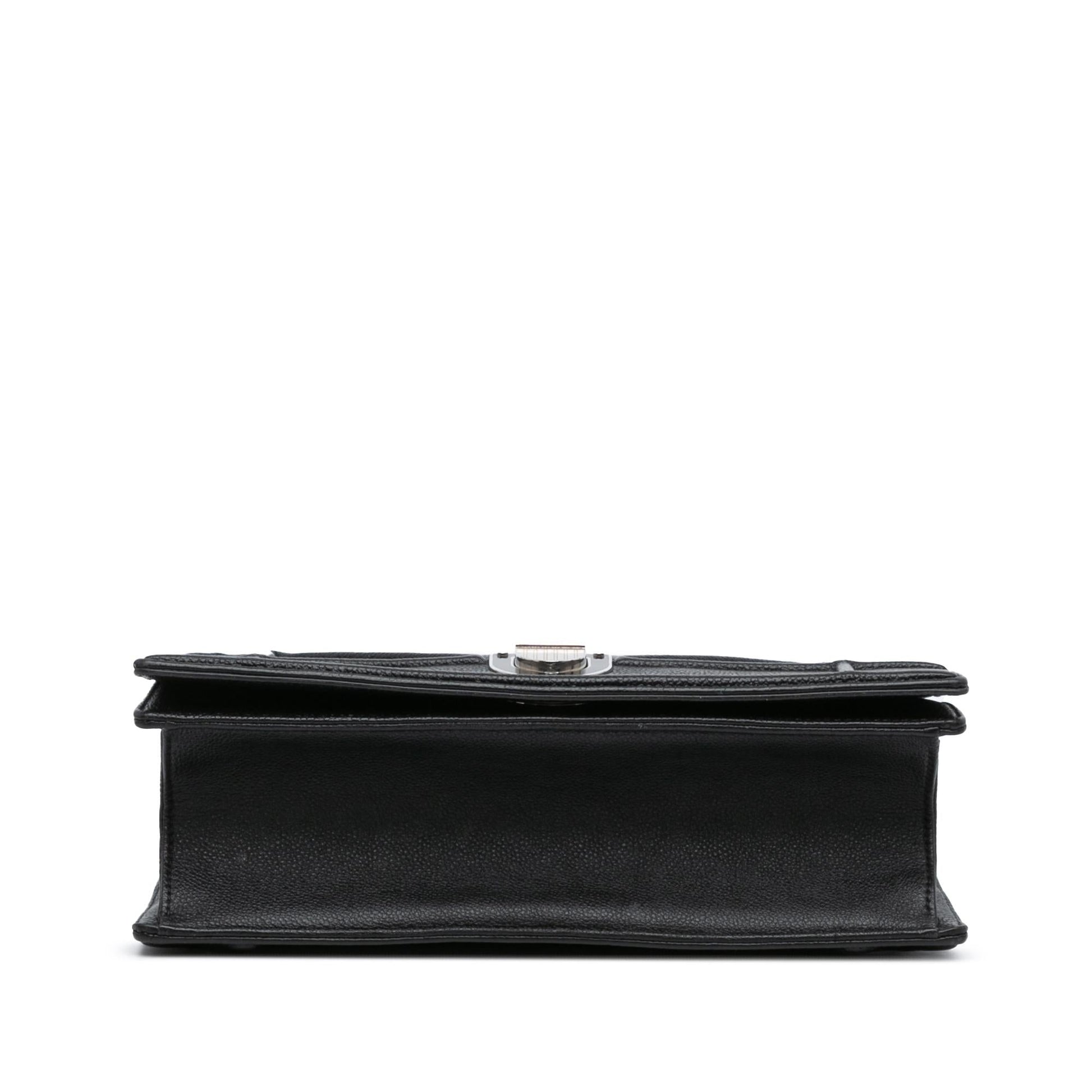 Dior Calfskin ama Crossbody Bag Medium Flap