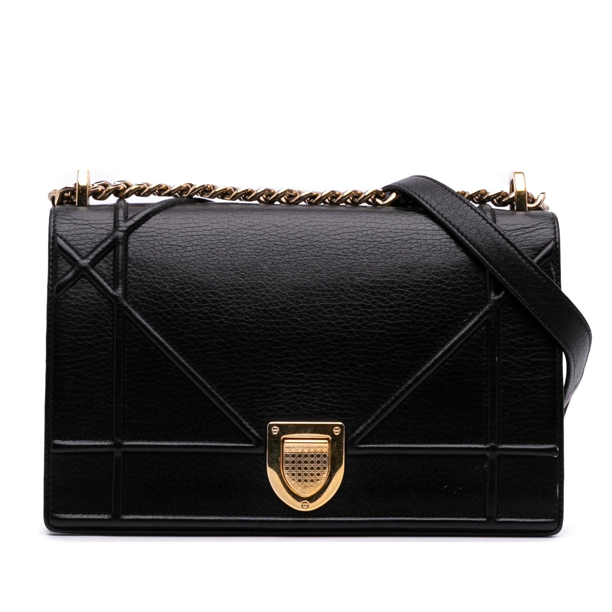 Dior Calfskin ama Crossbody Bag Medium Flap Diorama Flap 1