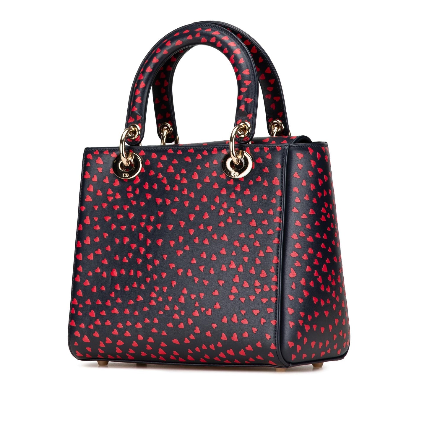 Dior Calfskin Love Paris Lady Satchel Bag Medium