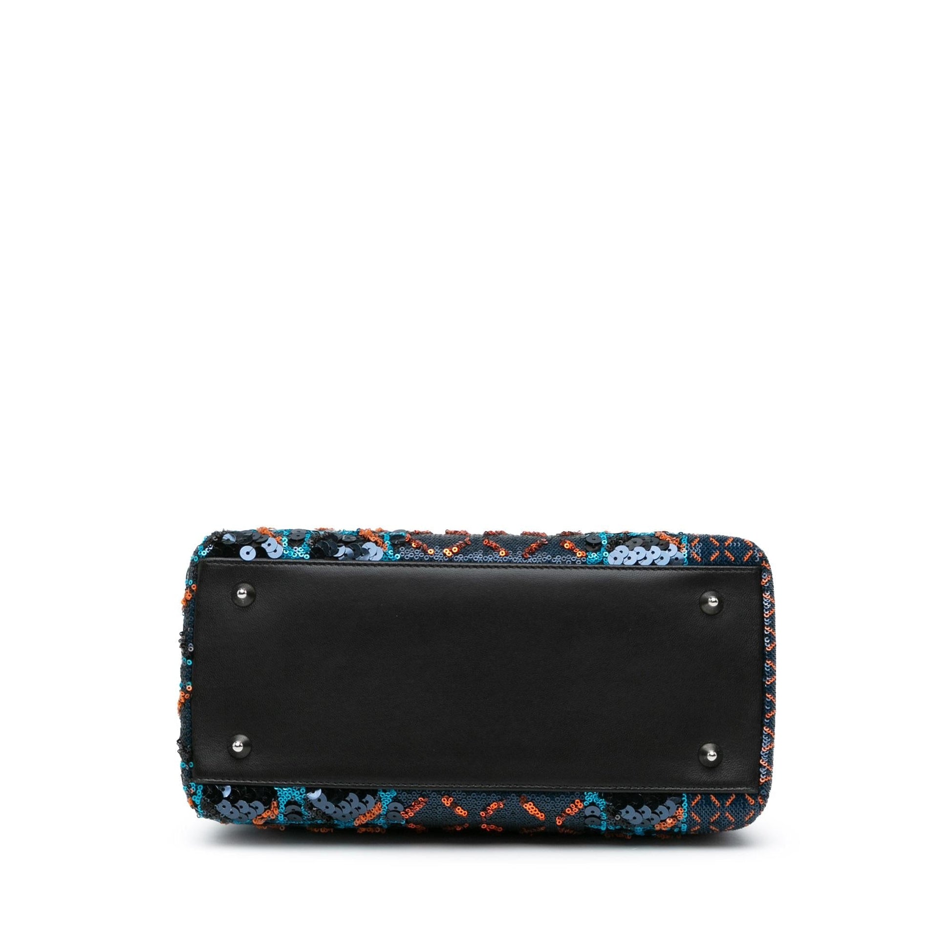 Dior Calfskin Sequin Embellished Lady Shg Yt68Qb Satchel Bag Medium