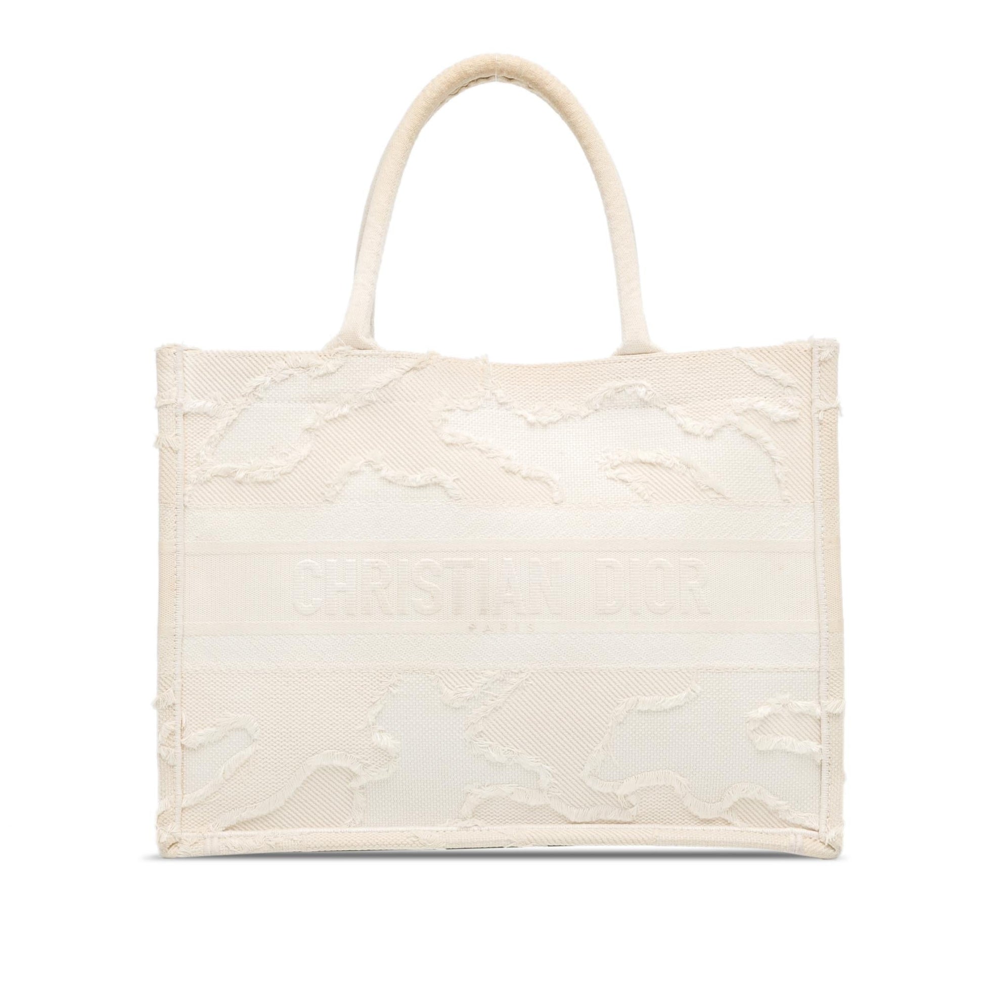 Dior Camouflage Book Tote Medium Tote Bag