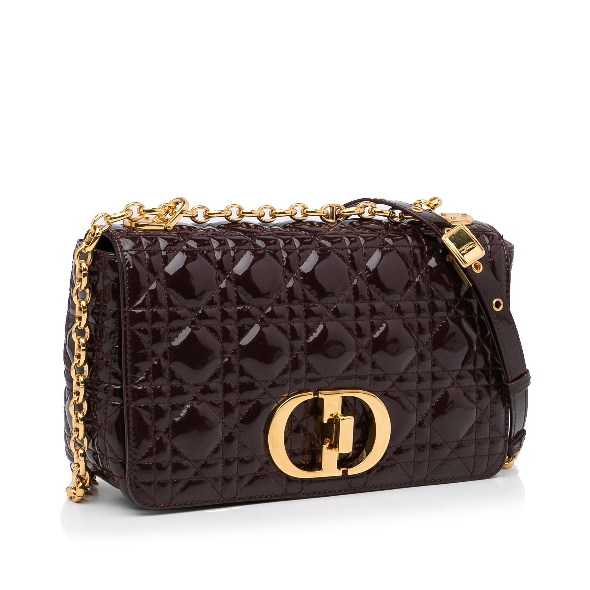 Dior Cannage Caro Shg K69U4F Shoulder Bag Medium