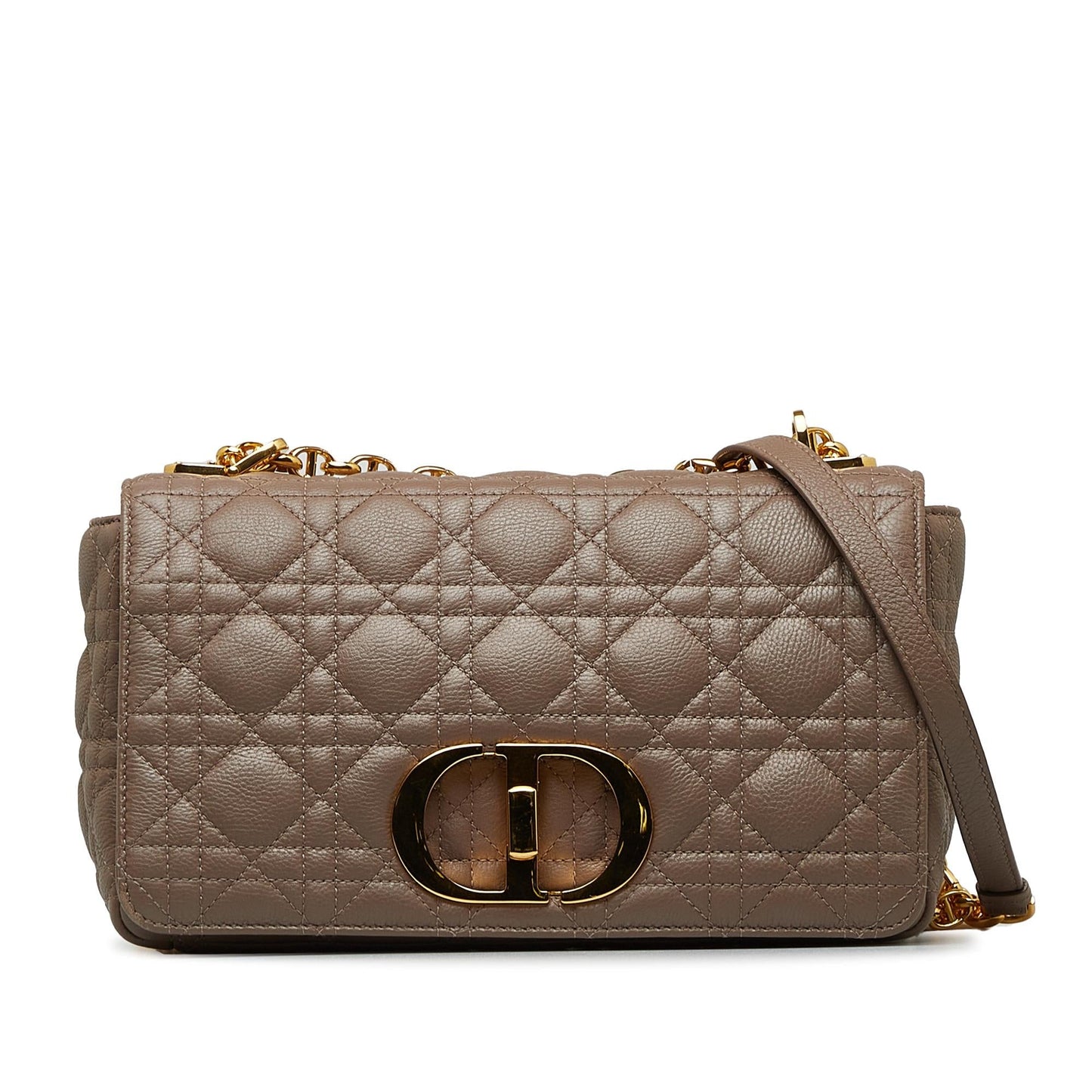 Dior Cannage Caro Shg Bgzsin Shoulder Bag Medium