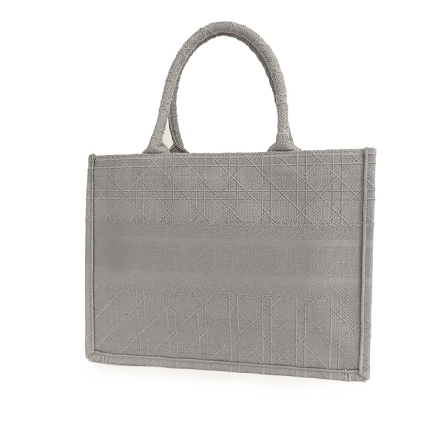 Dior Cannage Book Tote Shg 28Icrl Medium Embroidered Tote Bag