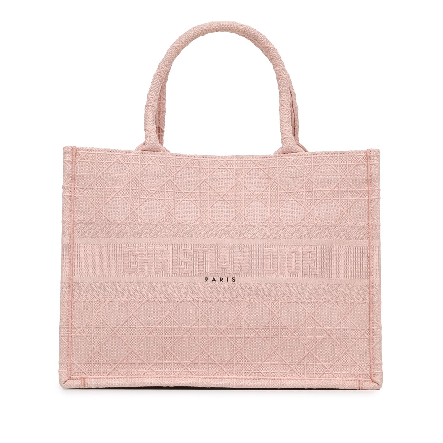 Dior Cannage Book Tote Shg Ndqlhs Medium Embroidered Tote Bag