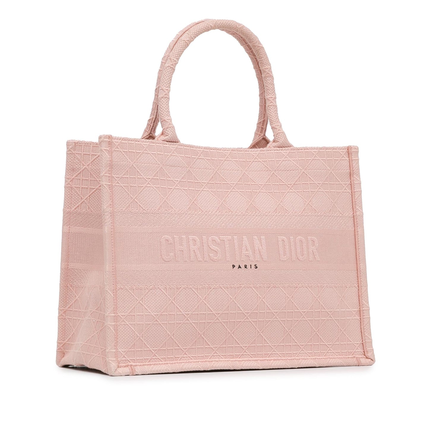 Dior Cannage Book Tote Shg Ndqlhs Medium Embroidered Tote Bag
