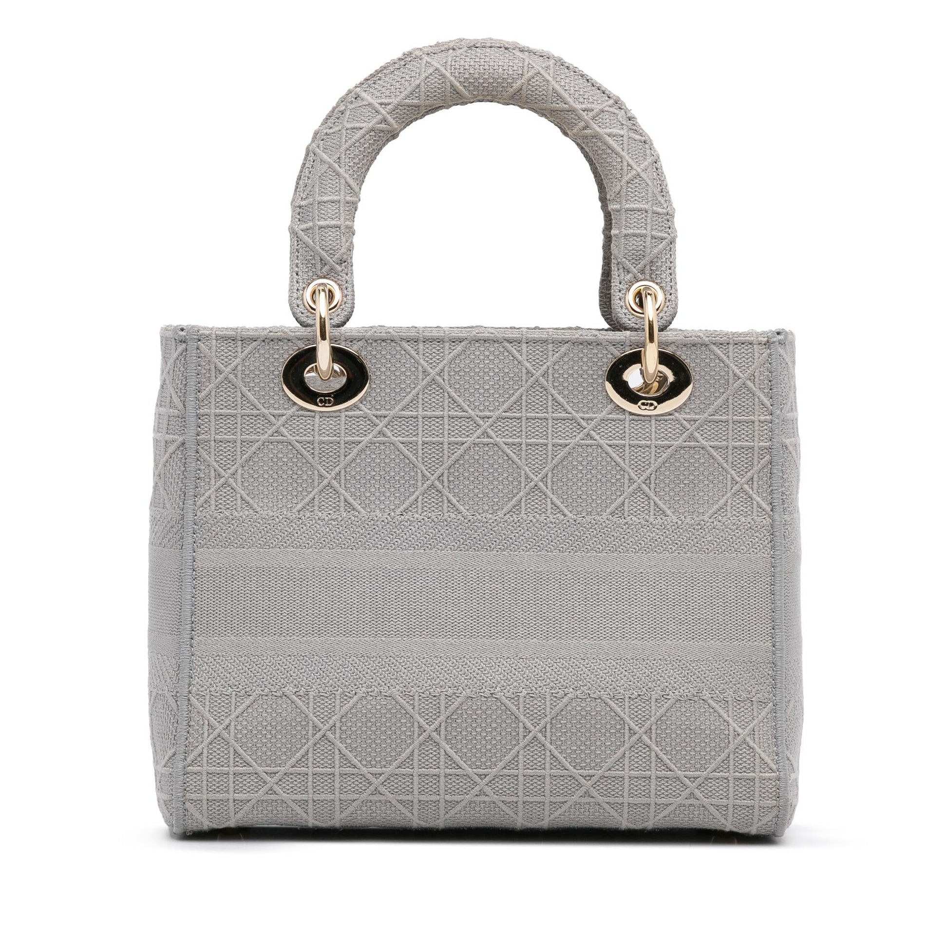 Dior Cannage Lady Lite Shg 3Cfhgk Satchel Bag Medium